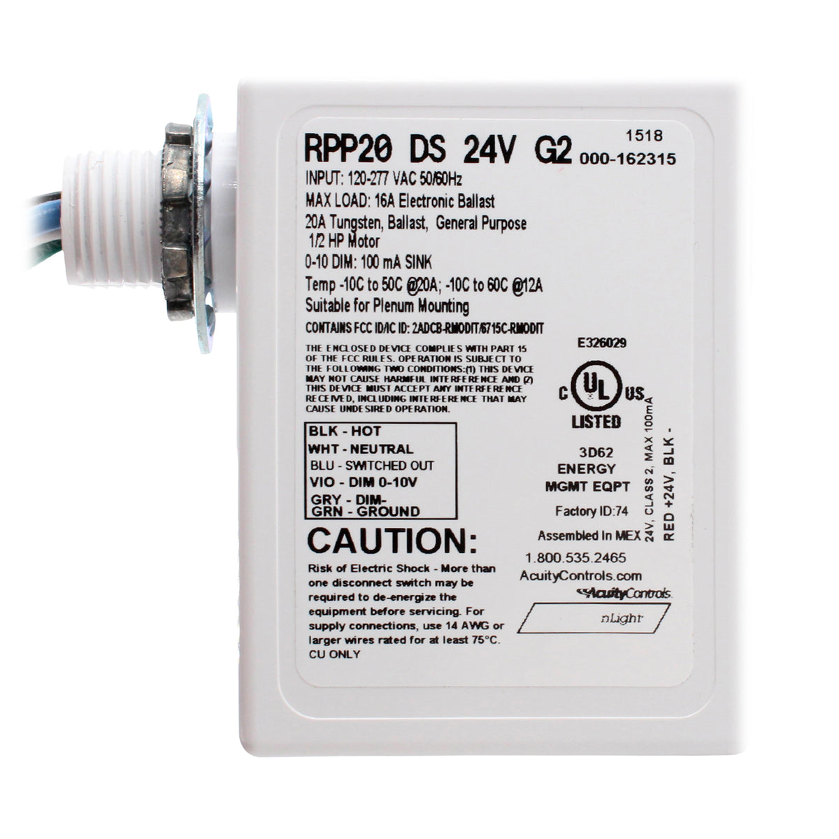 Sensor Switch RPP20-DS-24V-G2