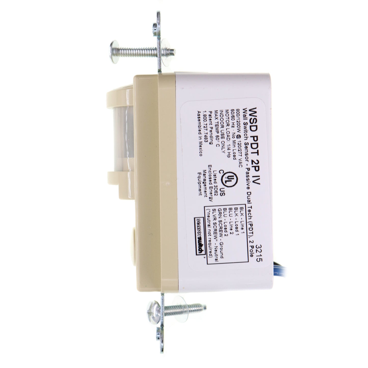 Sensor Switch WSD-PDT-2P-IV