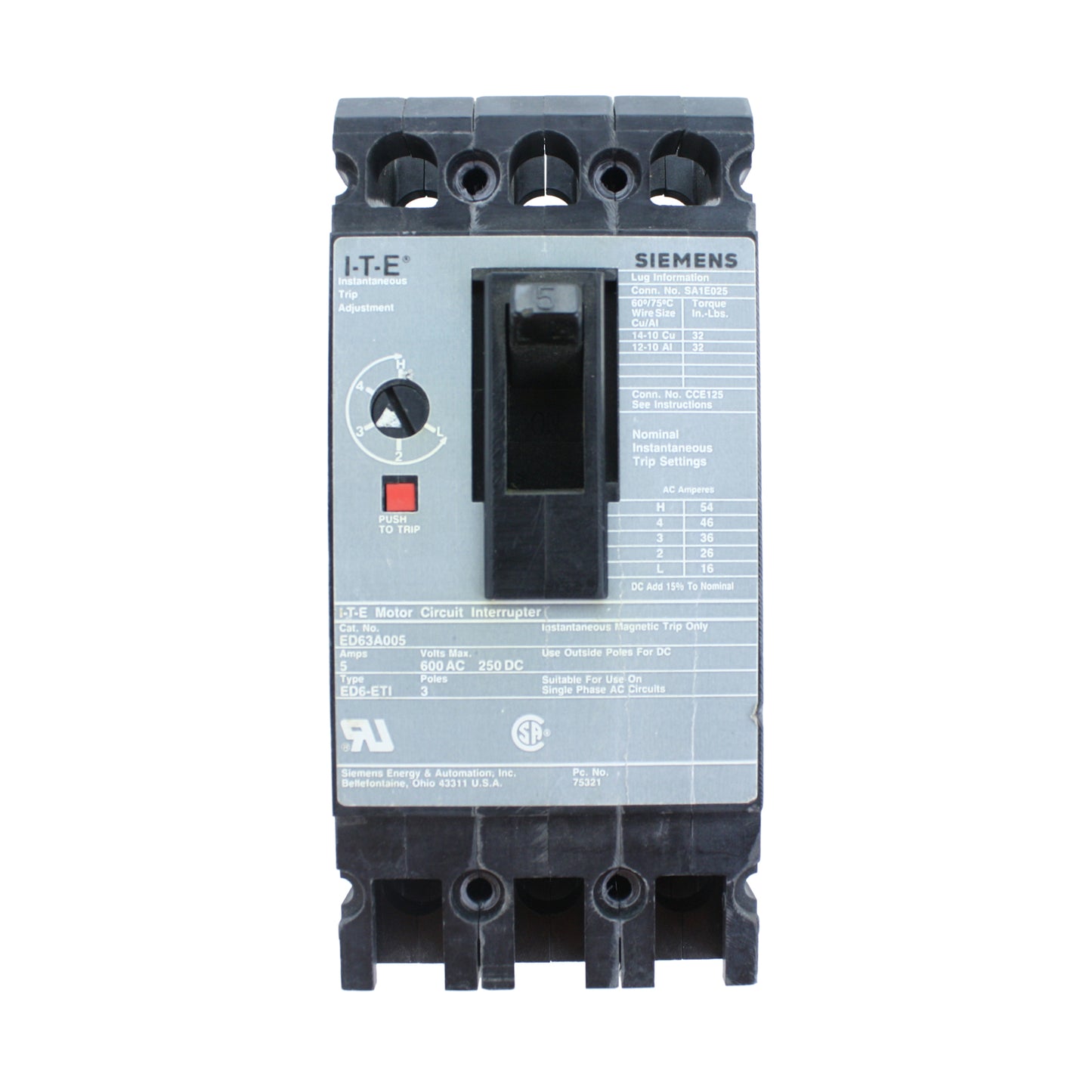 Siemens ED63A005
