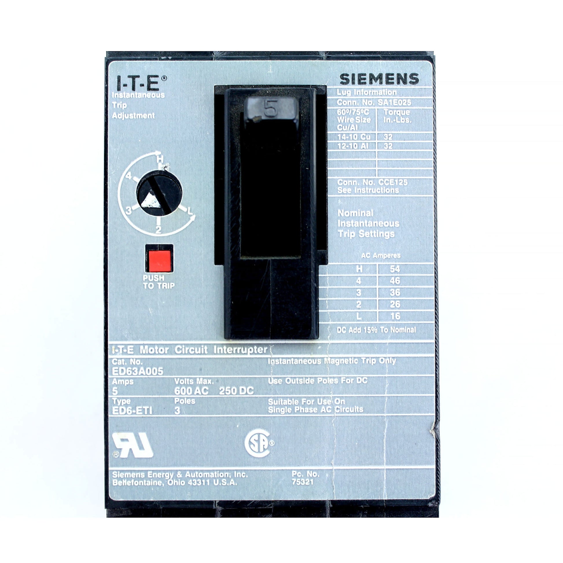 Siemens ED63A005
