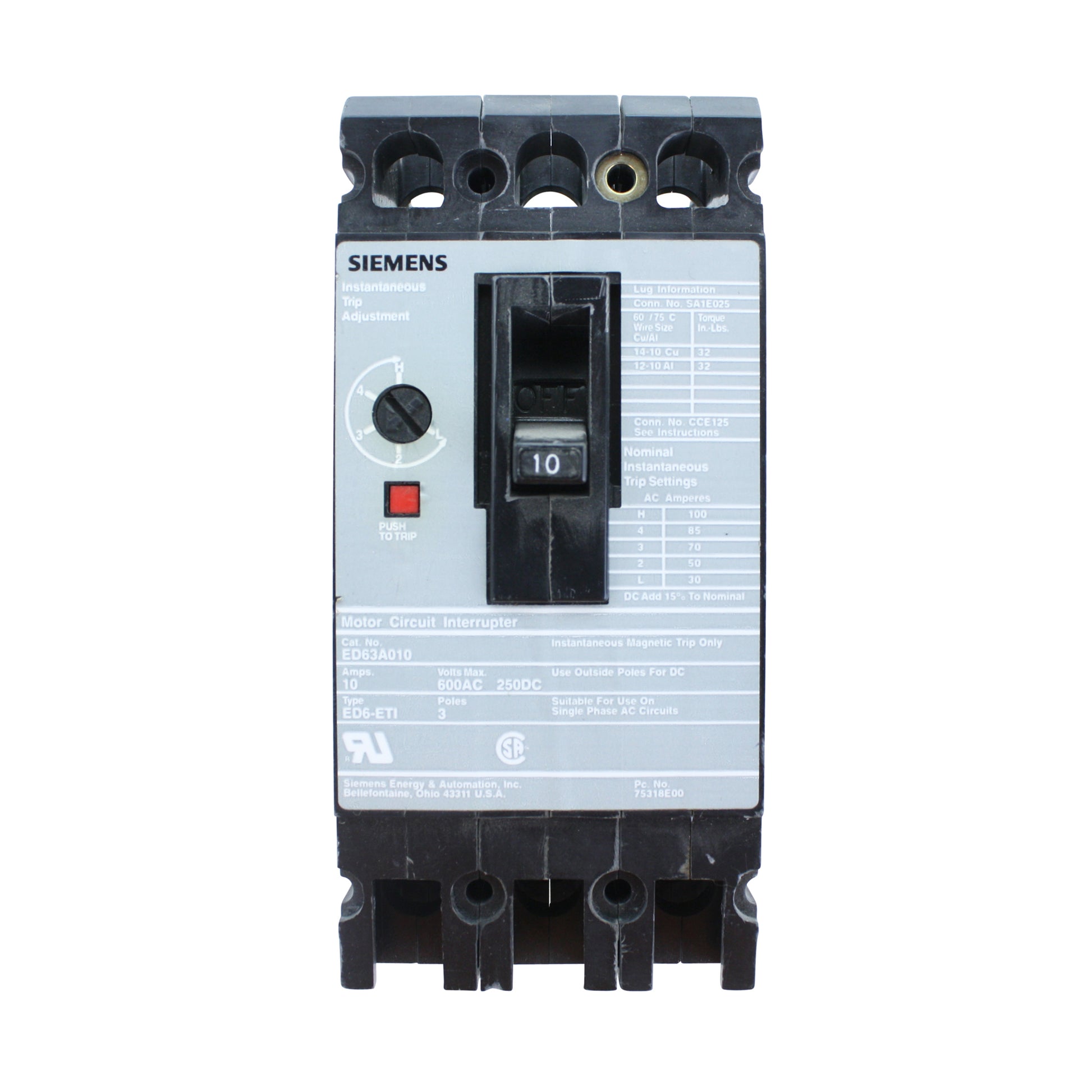 Siemens ED63A010