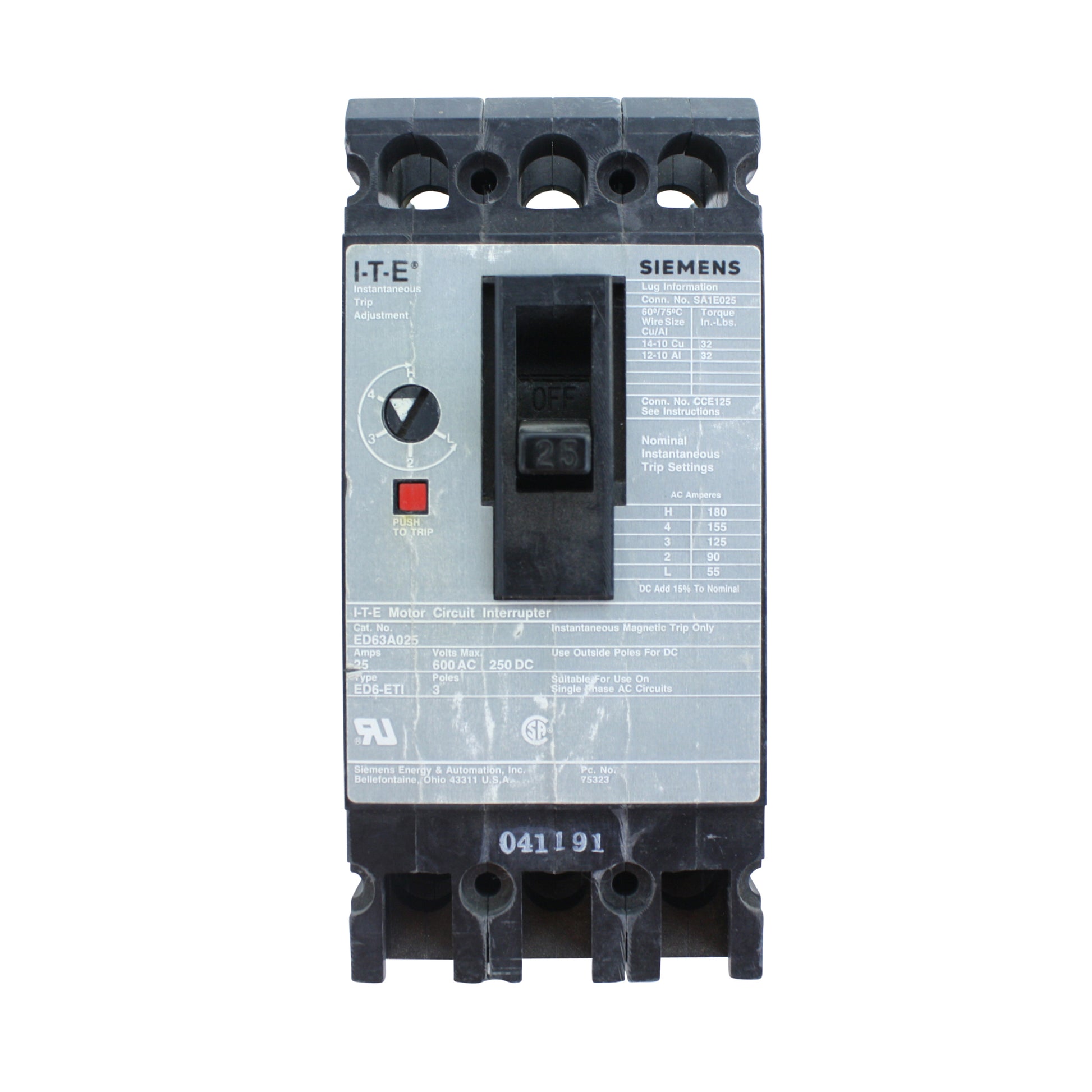 Siemens ED63A025