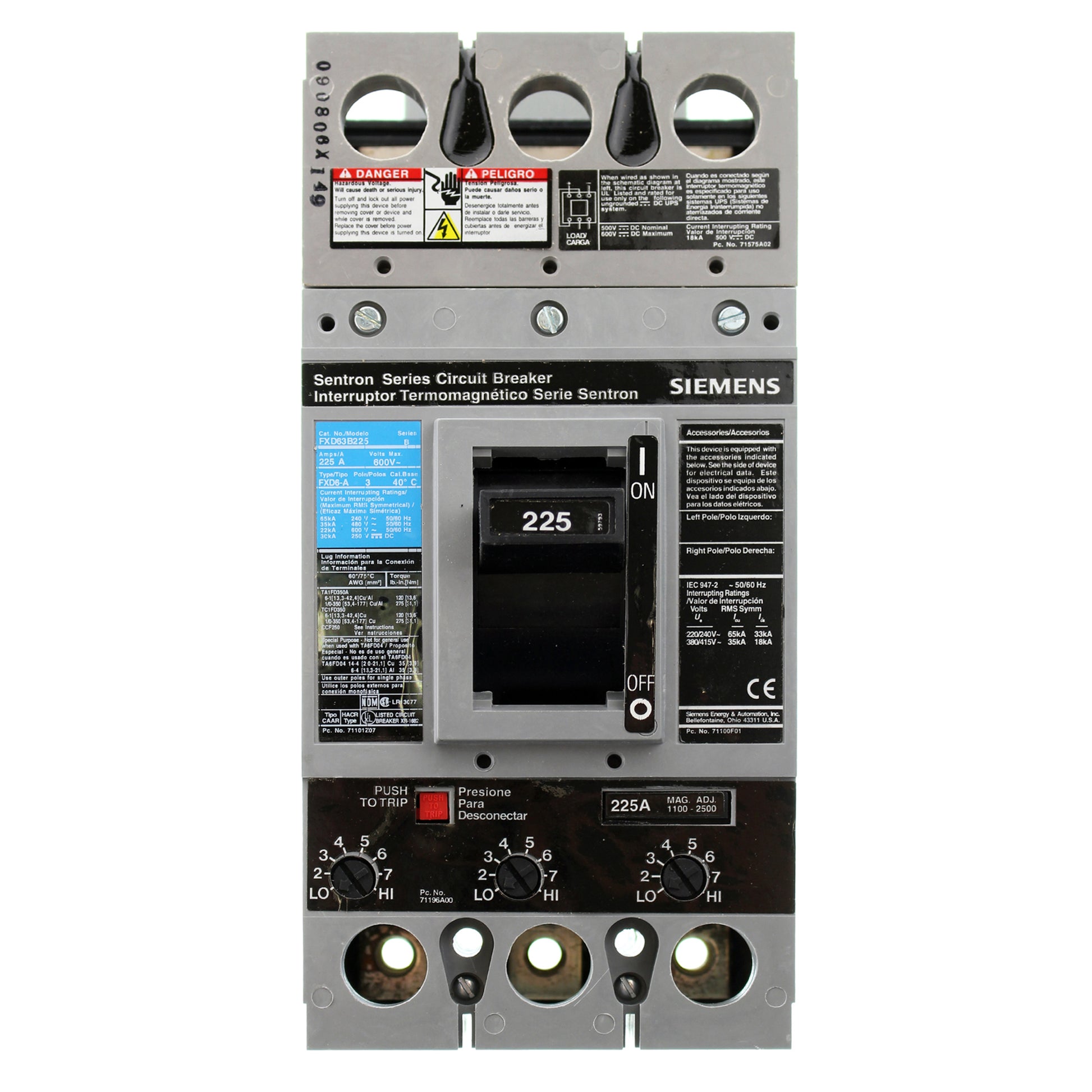 Siemens FXD63B225