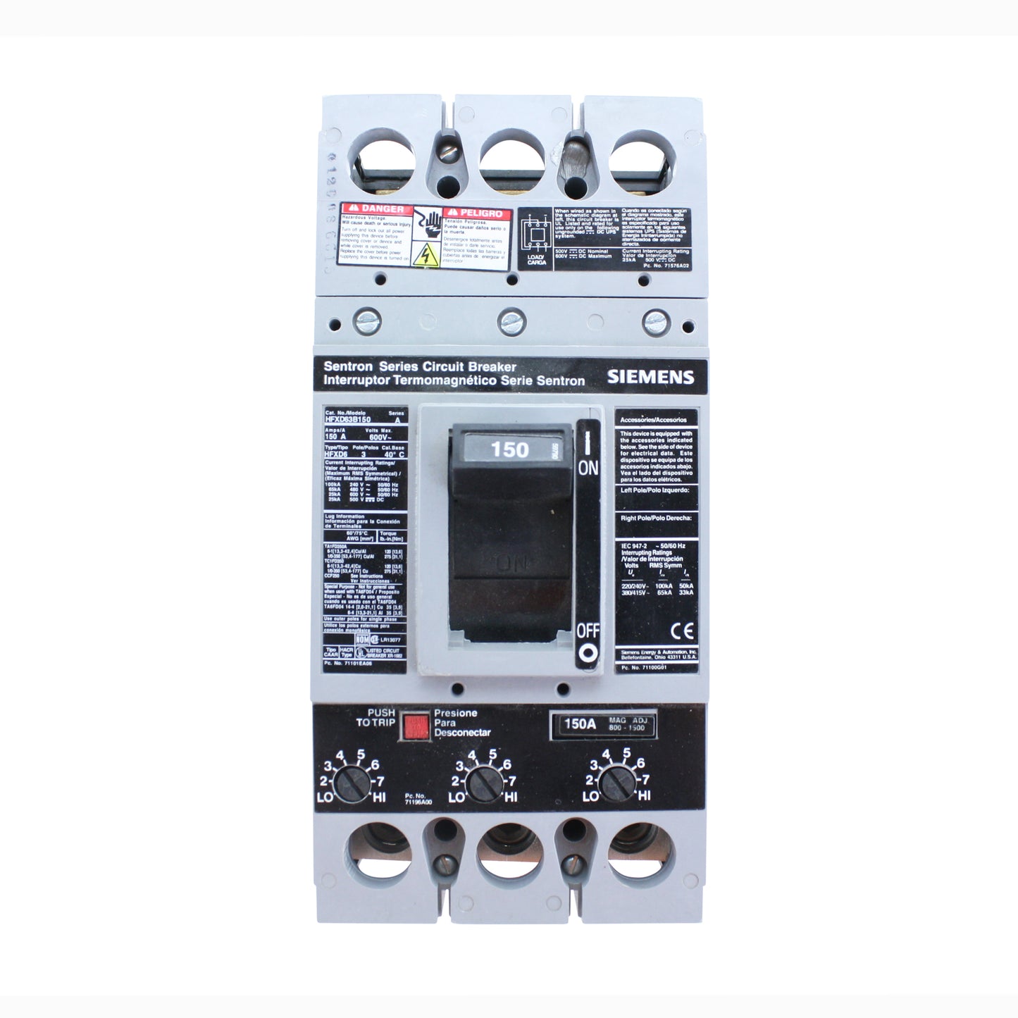Siemens HFXD63B150