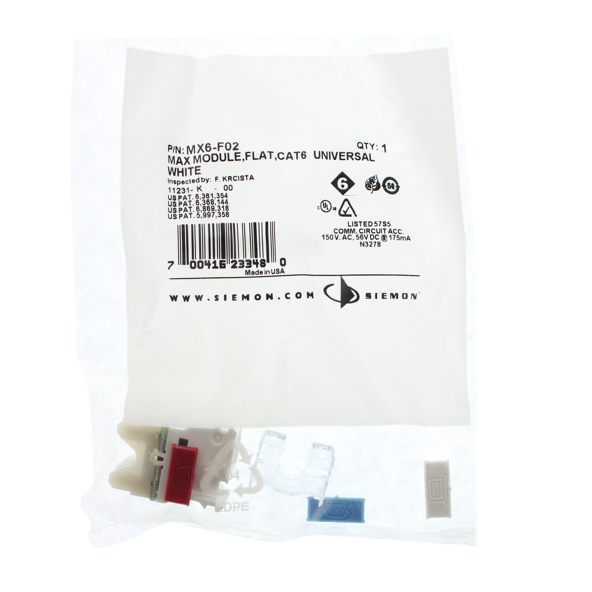 Siemon MX6-F02