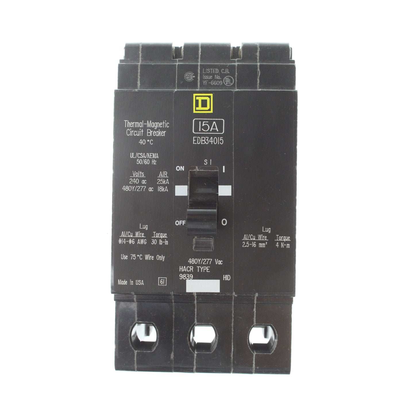 Square D EDB34015