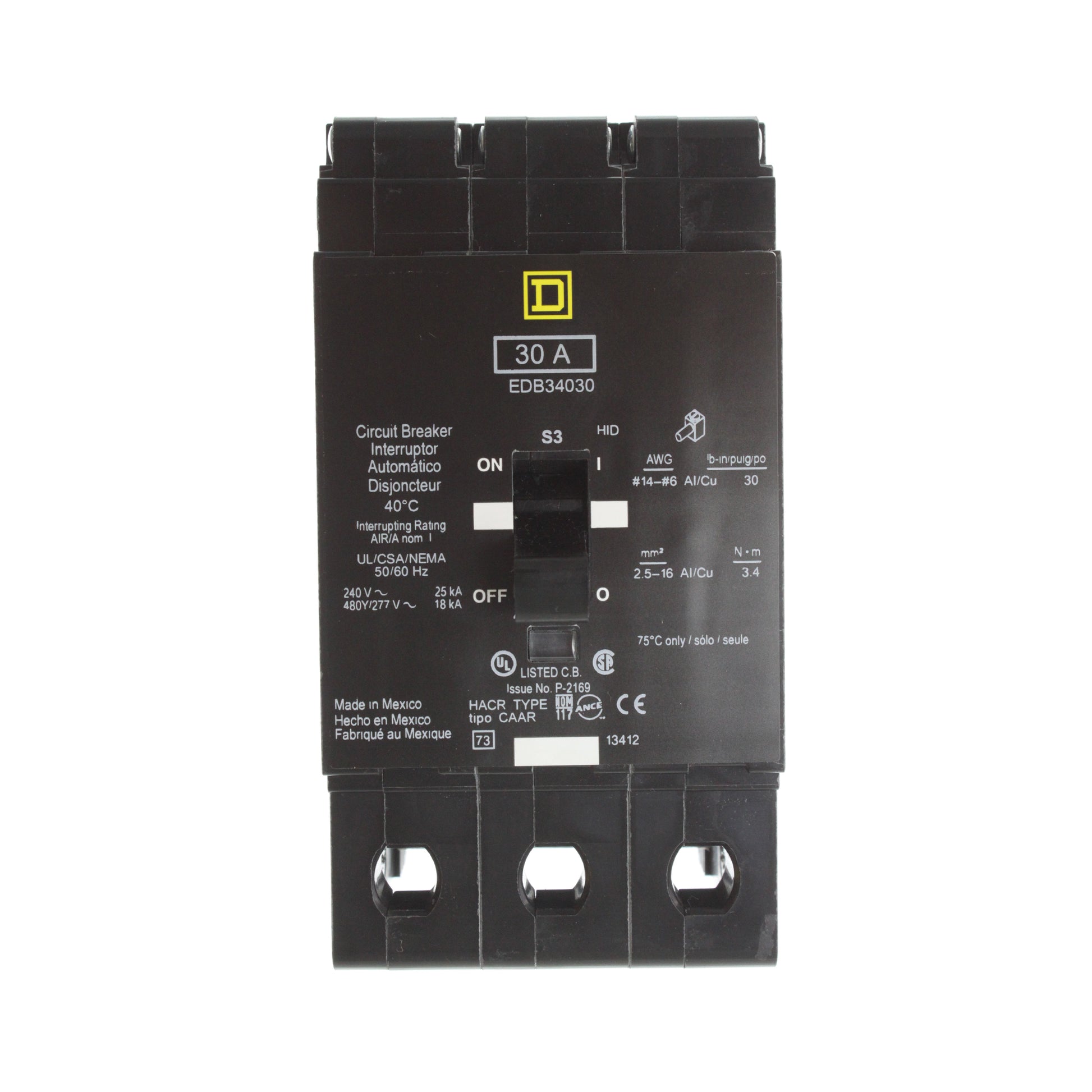 Square D EDB34030