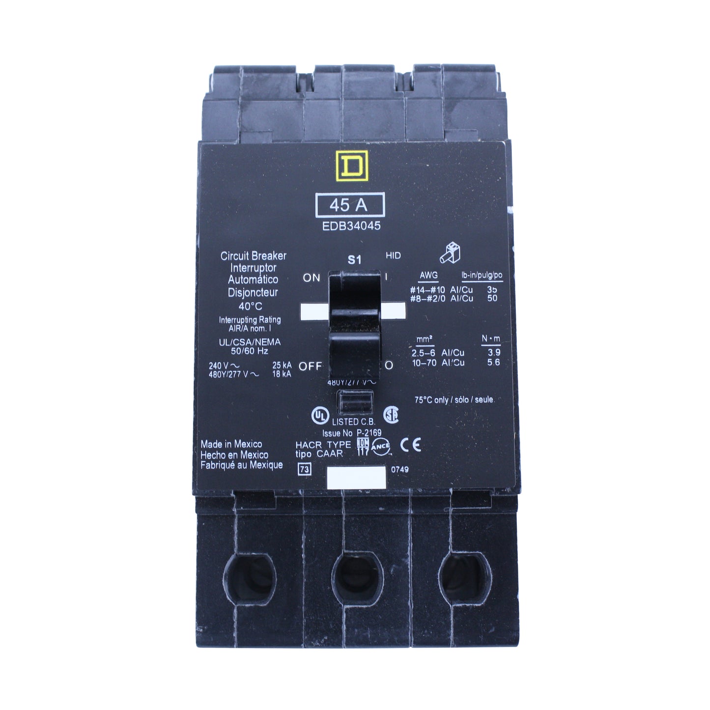 Square D EDB34045
