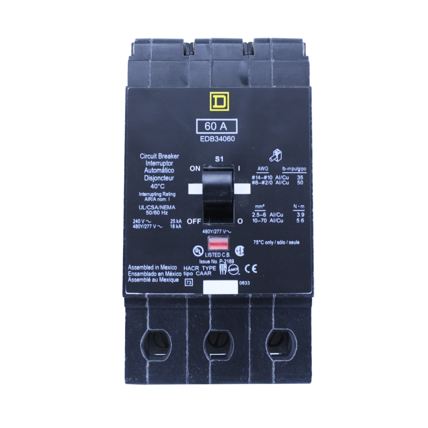 Square D EDB34060