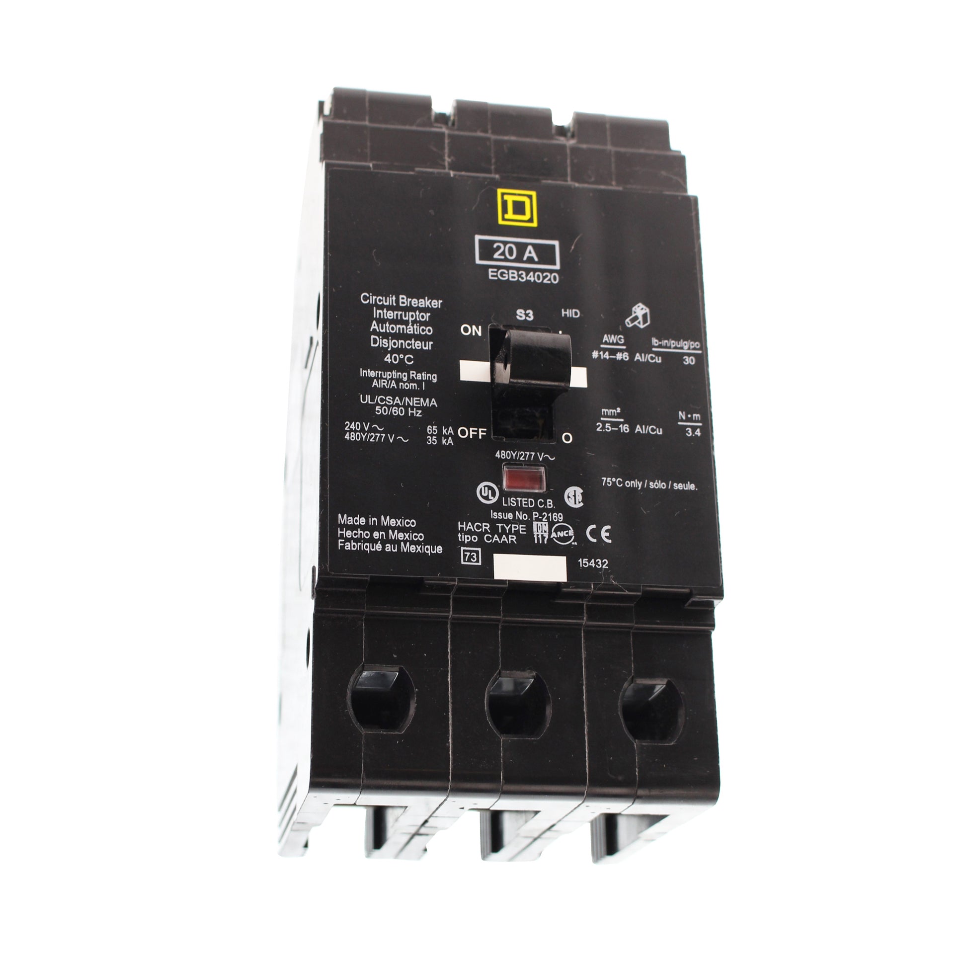 Square D EGB34020