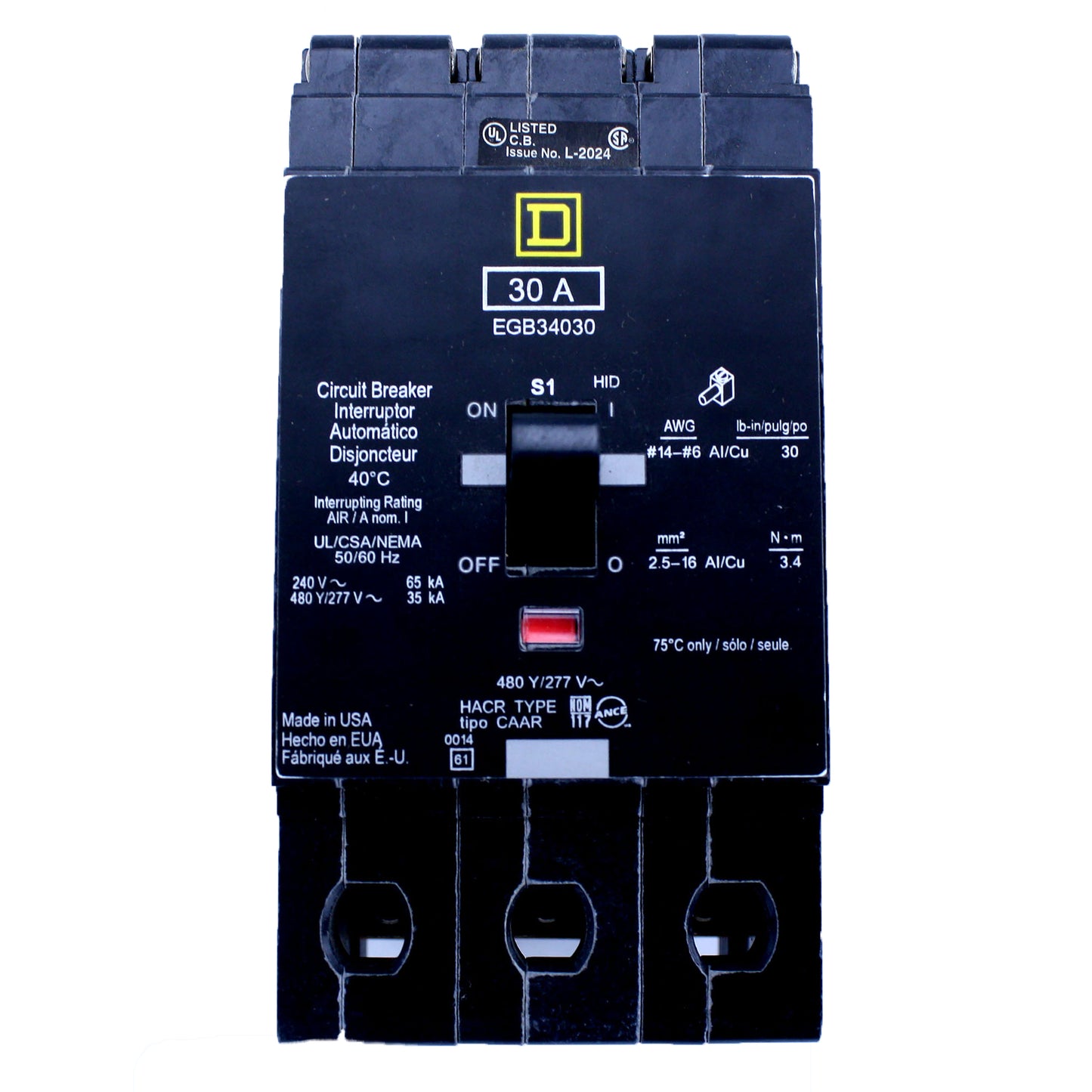 Square D EGB34030