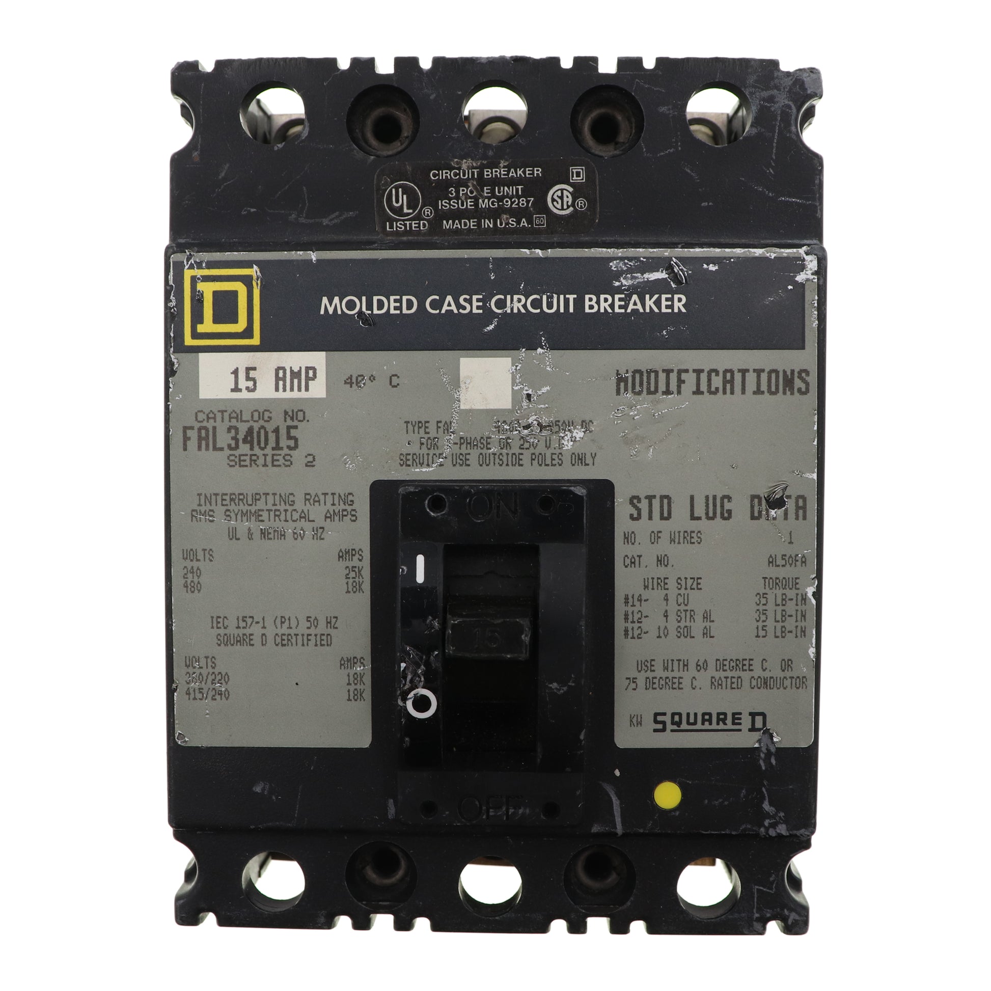Square D FAL34015