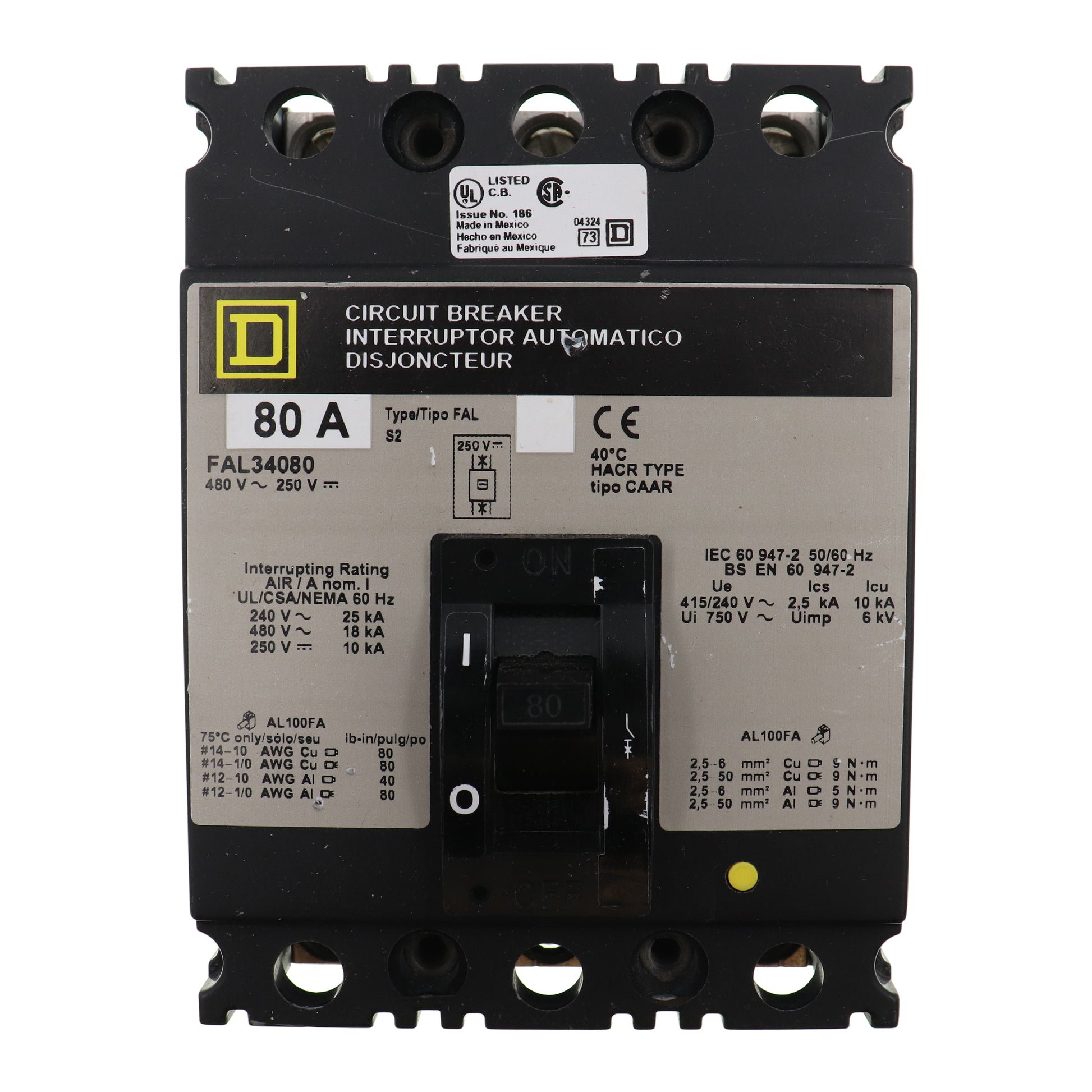 Square D FAL34080