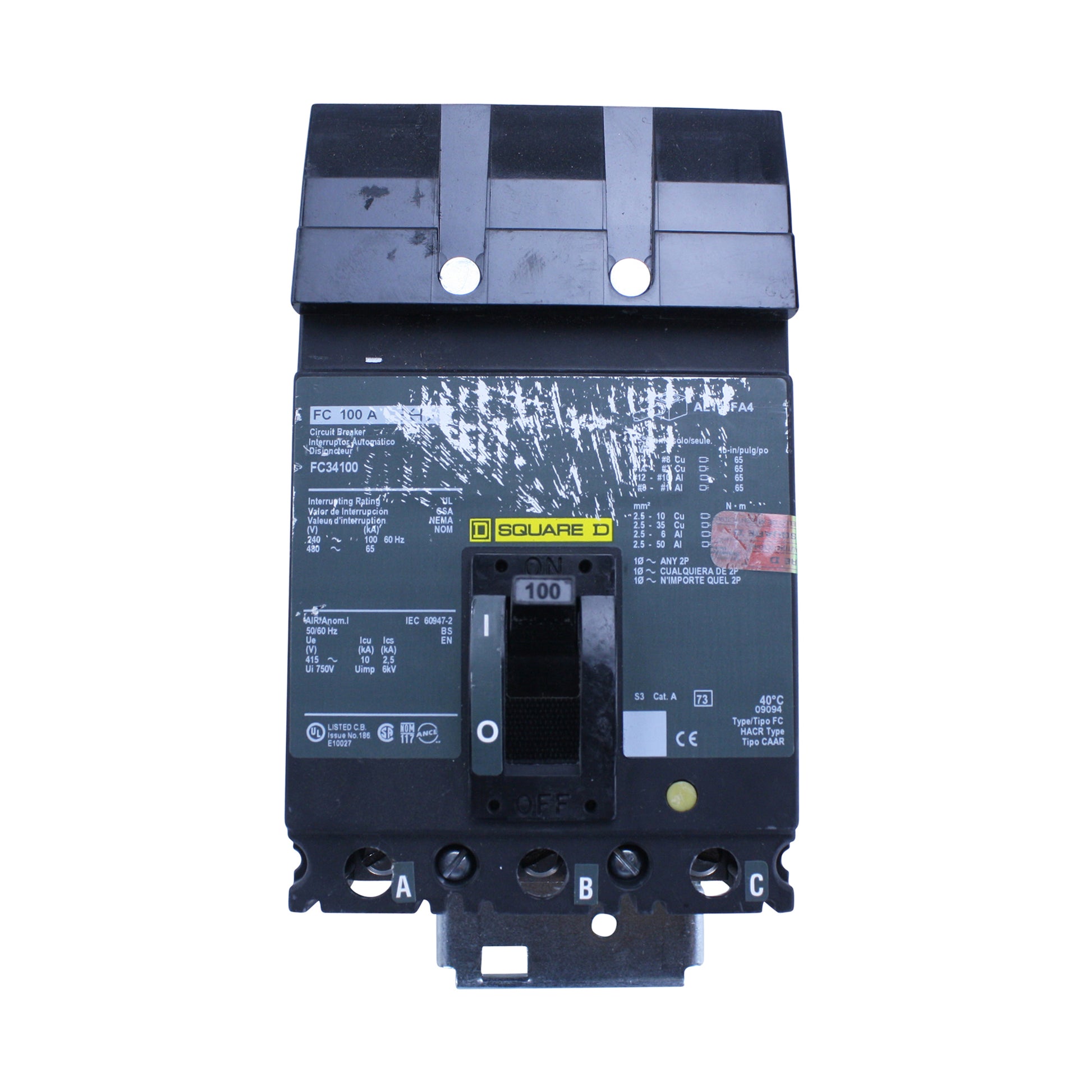 Square D FC34100