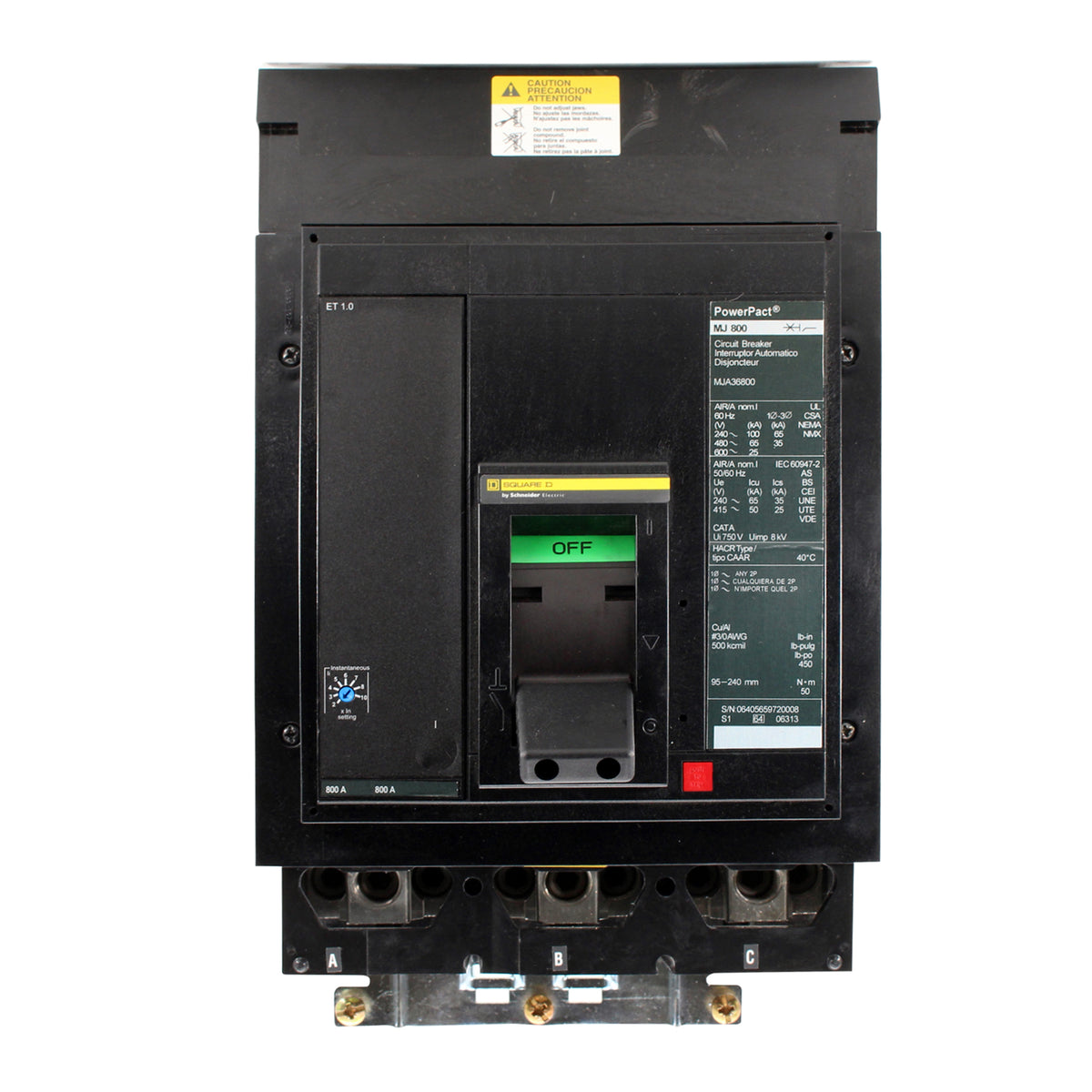 Square D MJA36800
