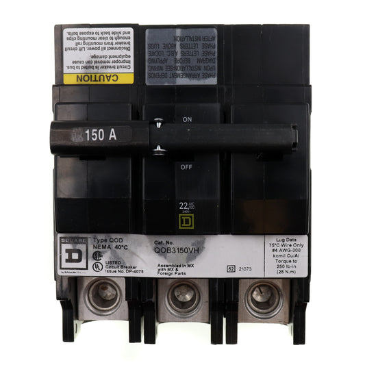 Square D QOB3150VH