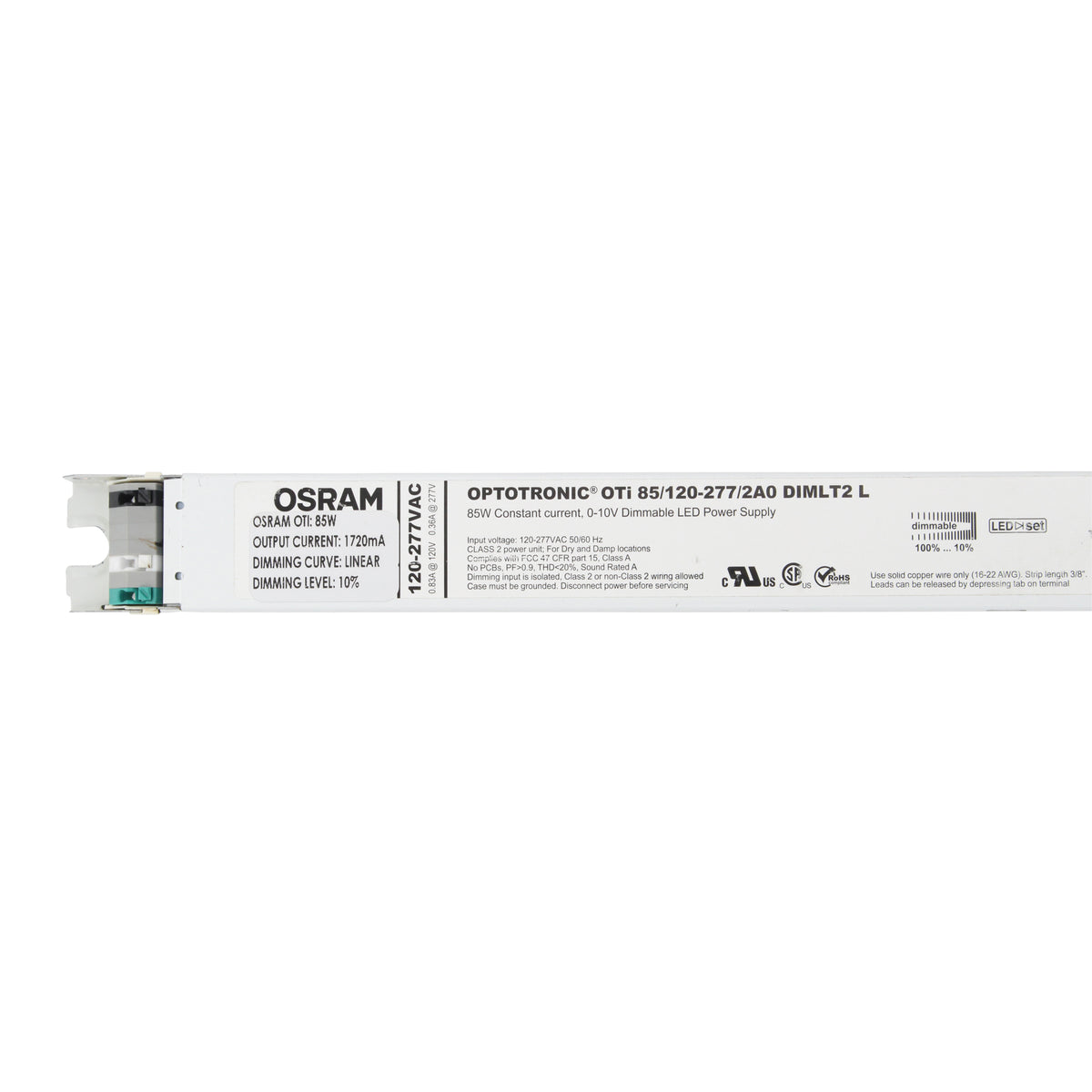 Sylvania OTi-85/120-277/2A0-DIMLT2-L