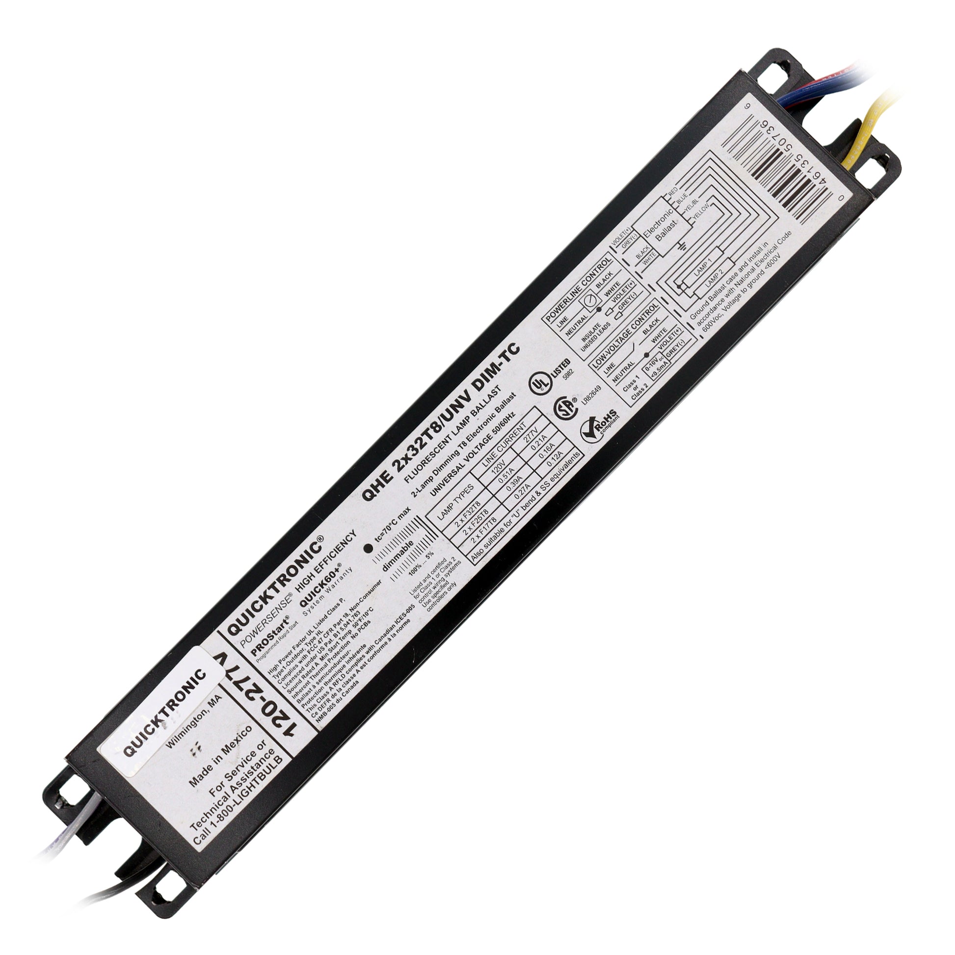 Sylvania QHE2x32T8/UNV-DIM-TC