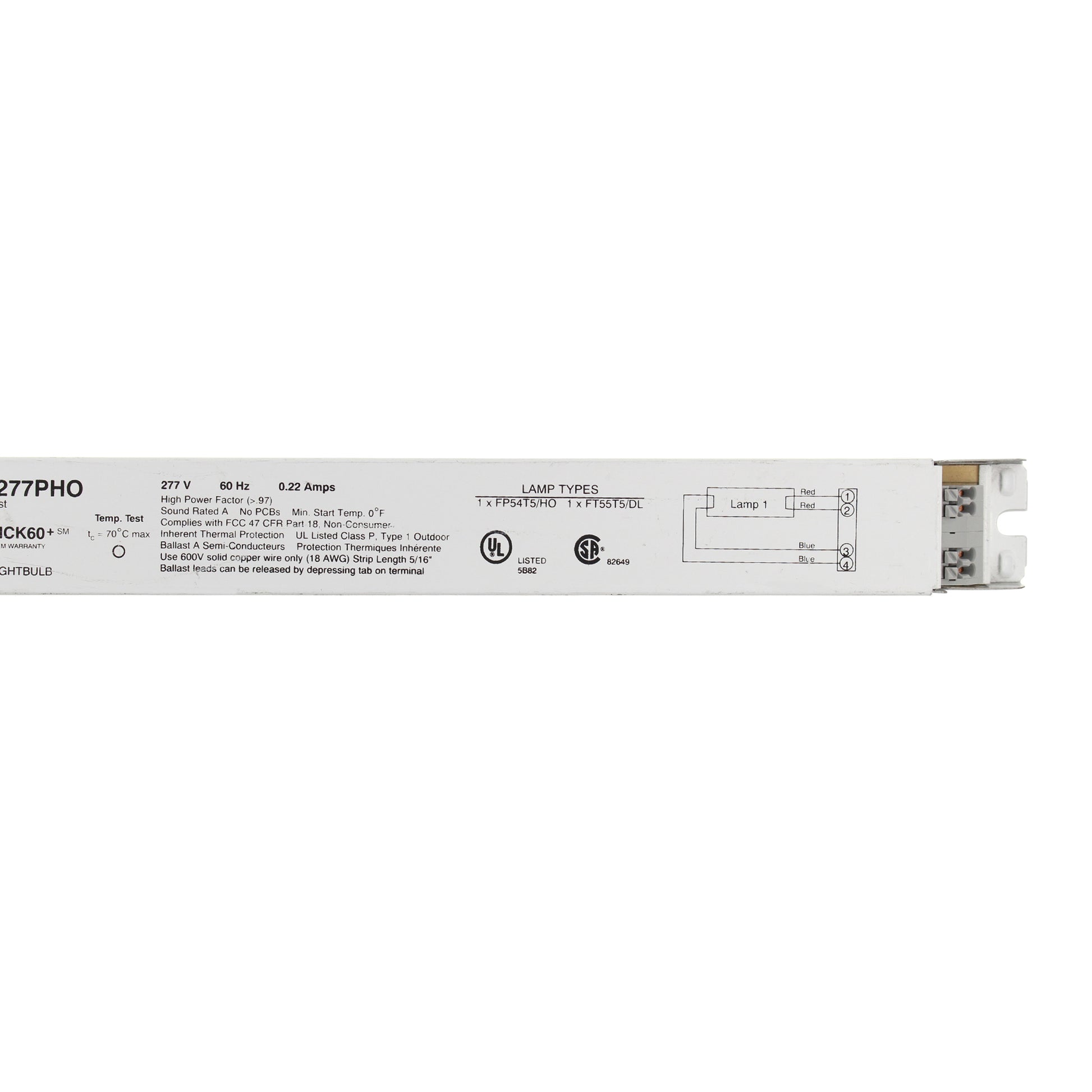 Sylvania QT1x54/277PHO