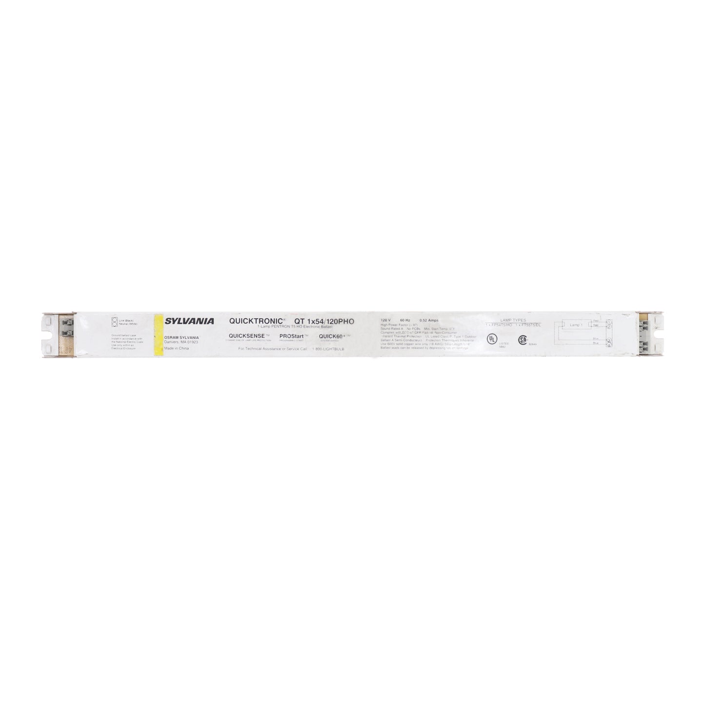 Sylvania QT1X54/120PHO