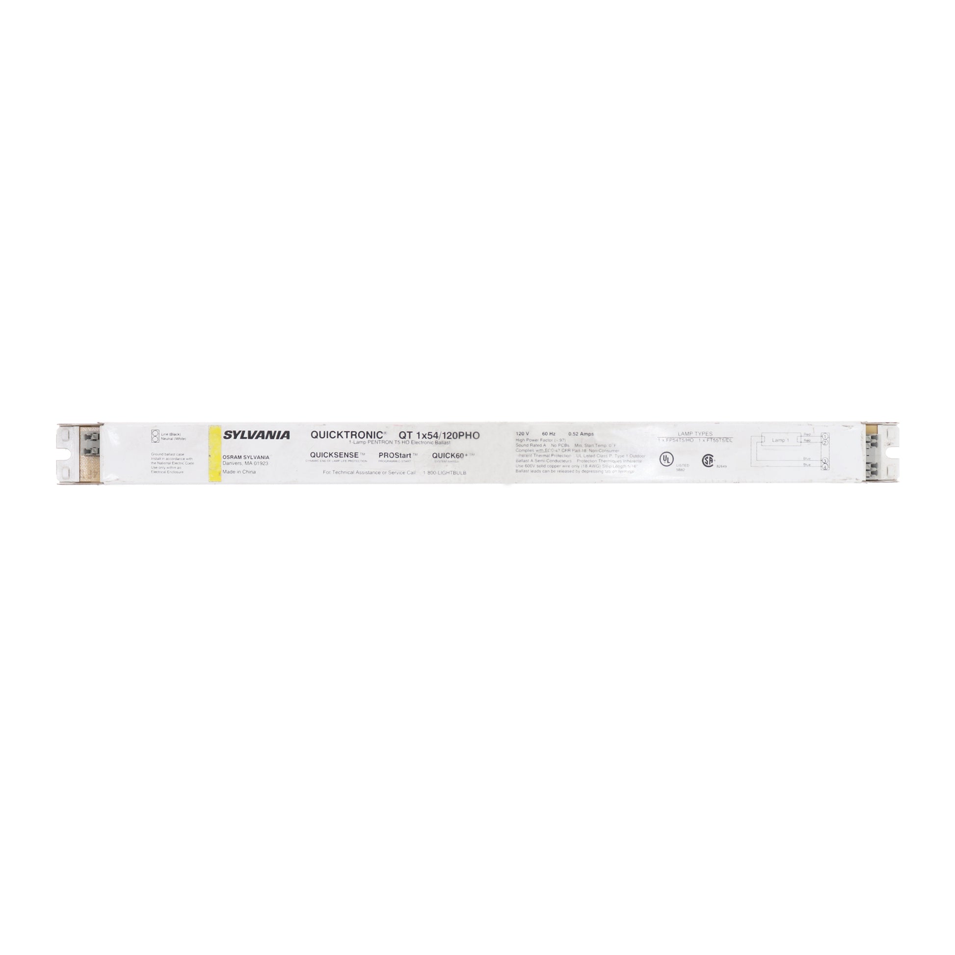 Sylvania QT1X54/120PHO