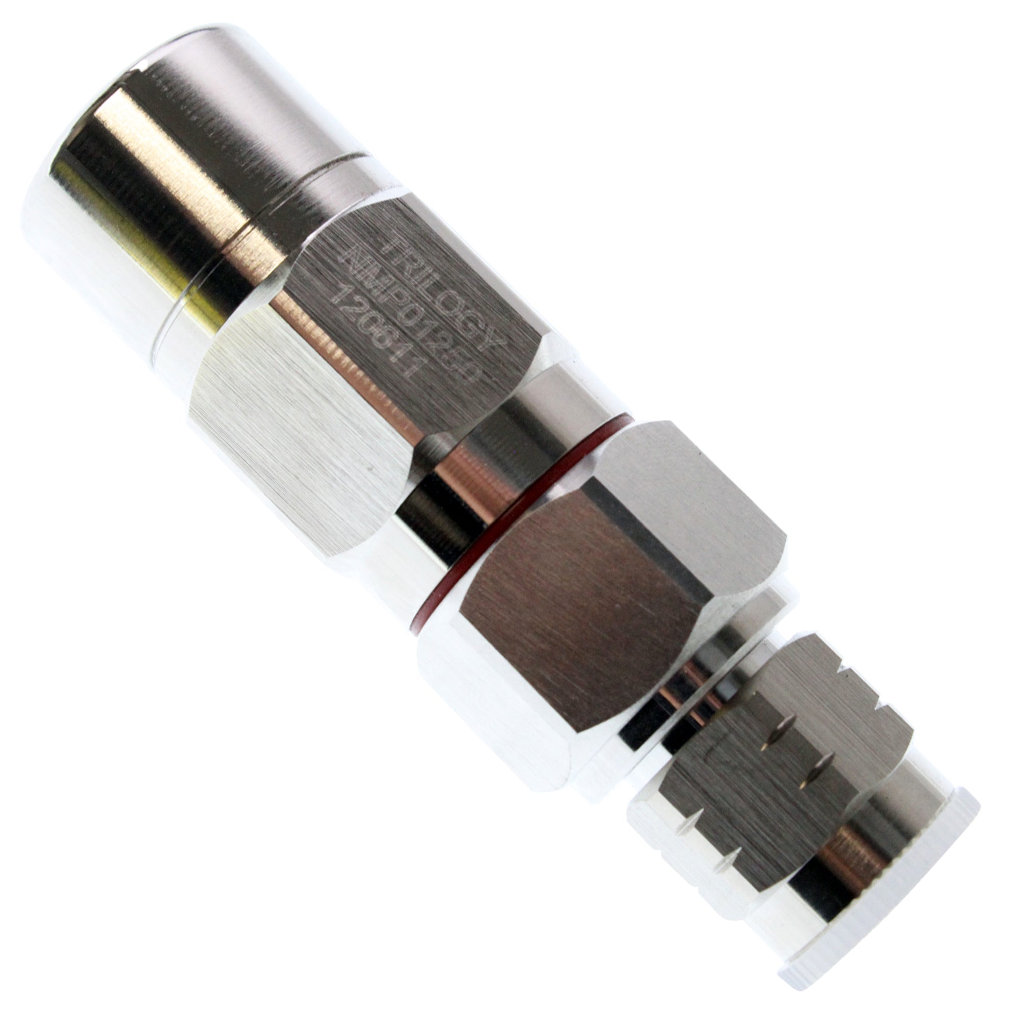 Conector Trilogy Machine Trilogy Communications NMP01250 Plenum N-male Connector For 1/2& Coax ...