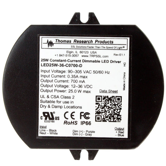 Thomas Research Products LED25W-36-C0700-D