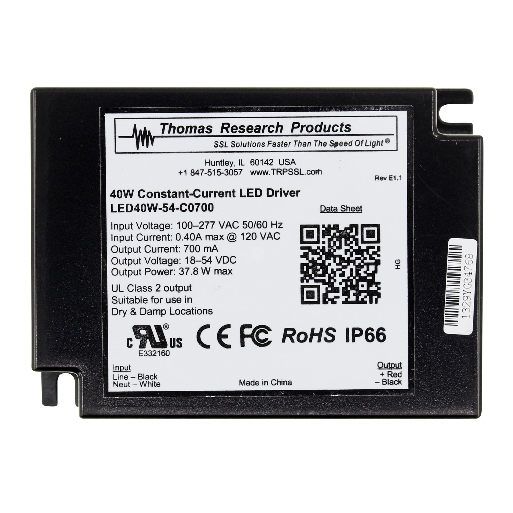 Thomas Research Products LED40W-54-C0700