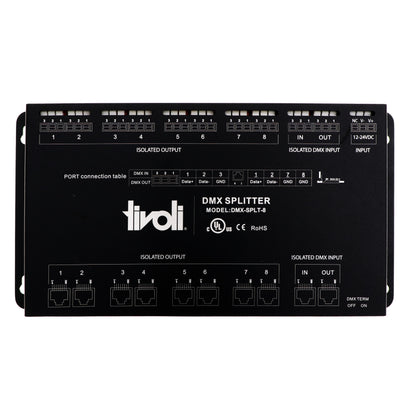 Tivoli Lighting DMX-SPLT-8