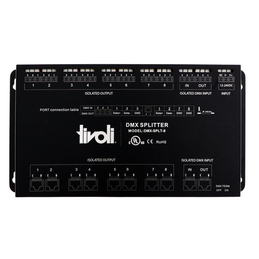 Tivoli Lighting DMX-SPLT-8