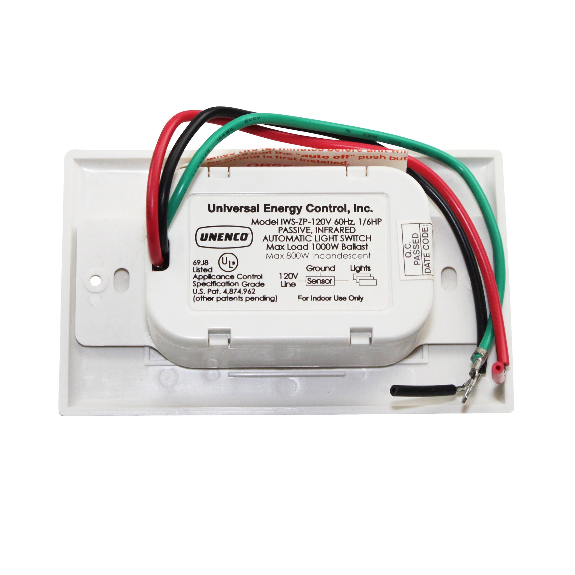 Unenco IWS-ZP-120V-W