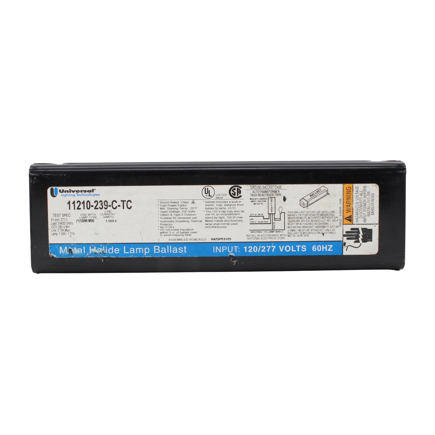 Universal Ballast 11210-239-C-TC