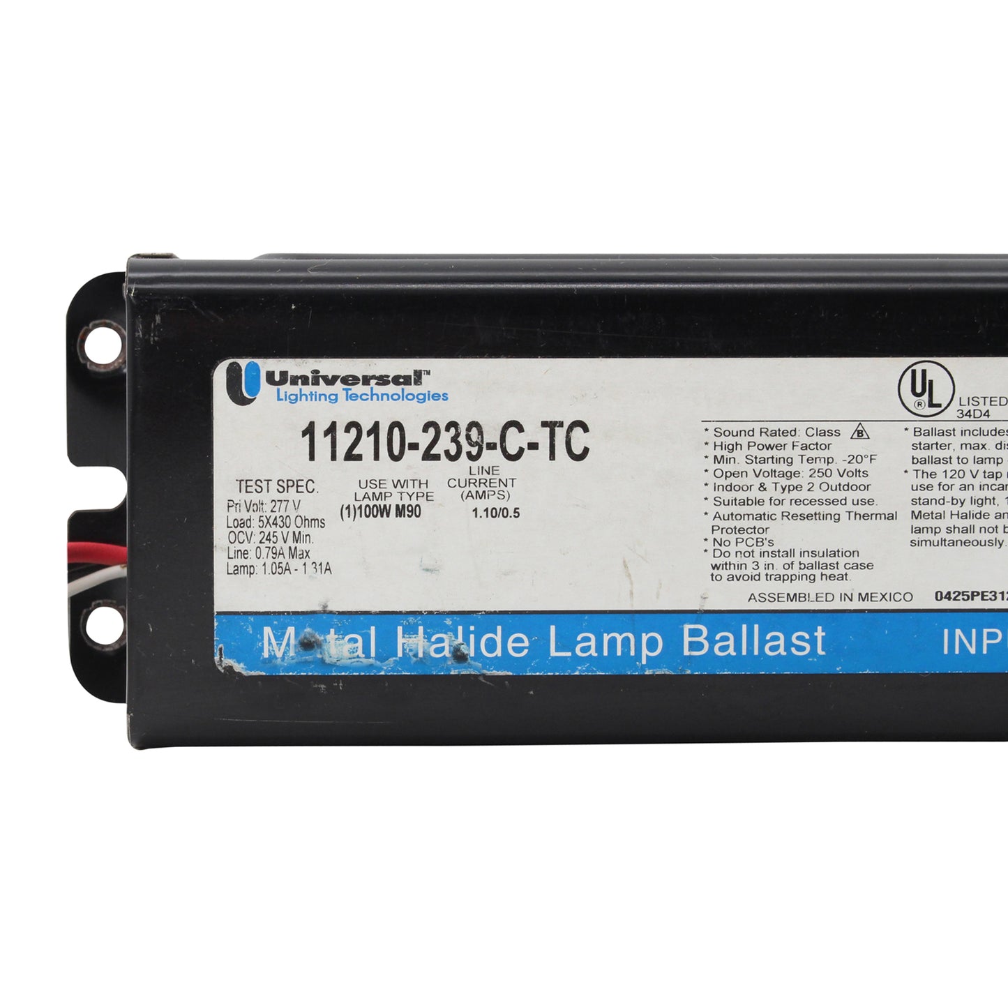 Universal Ballast 11210-239-C-TC
