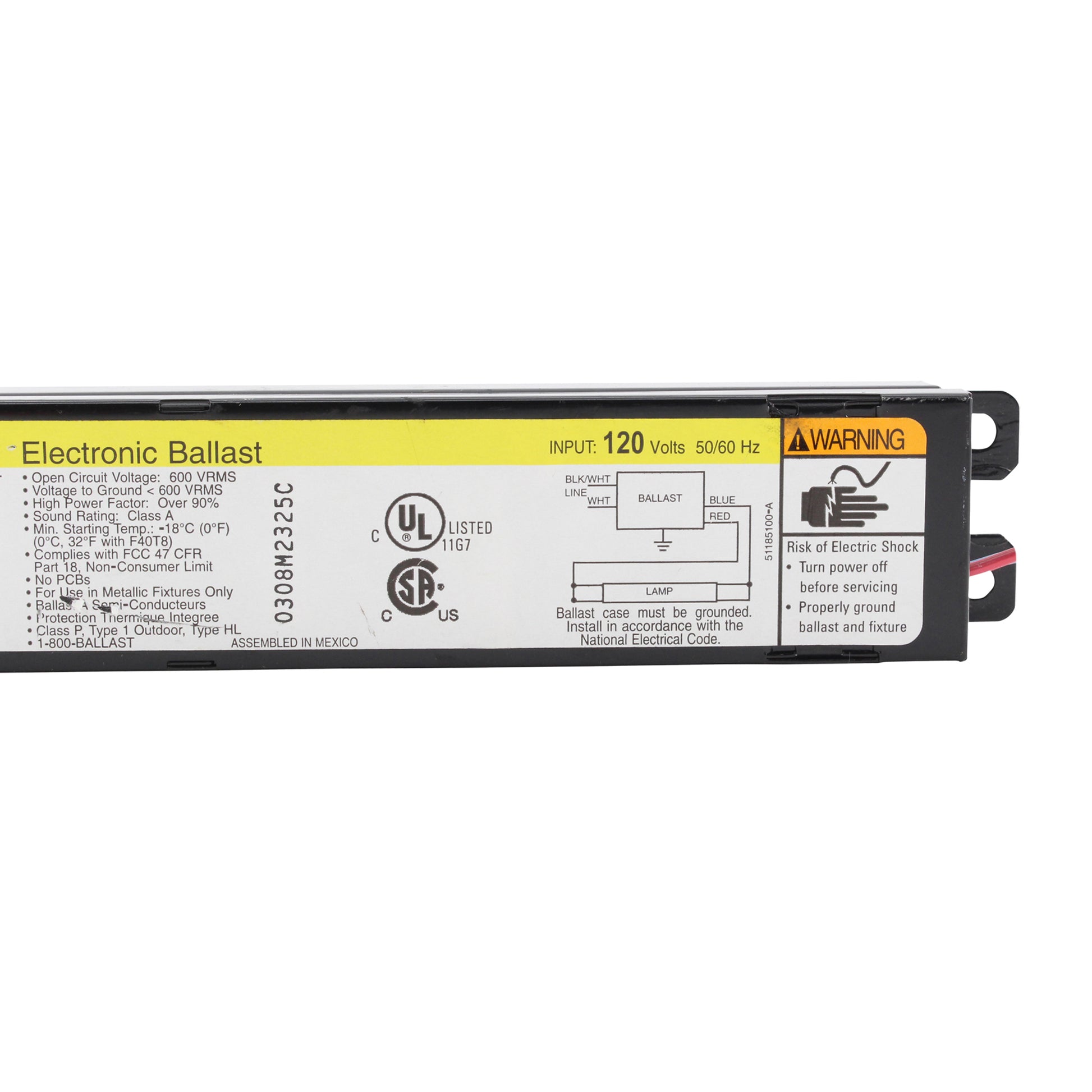 Universal Ballast B132I120HP-B