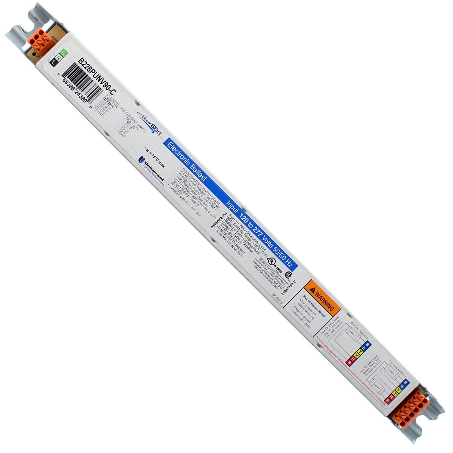 Universal Ballast B228PUNV90-C