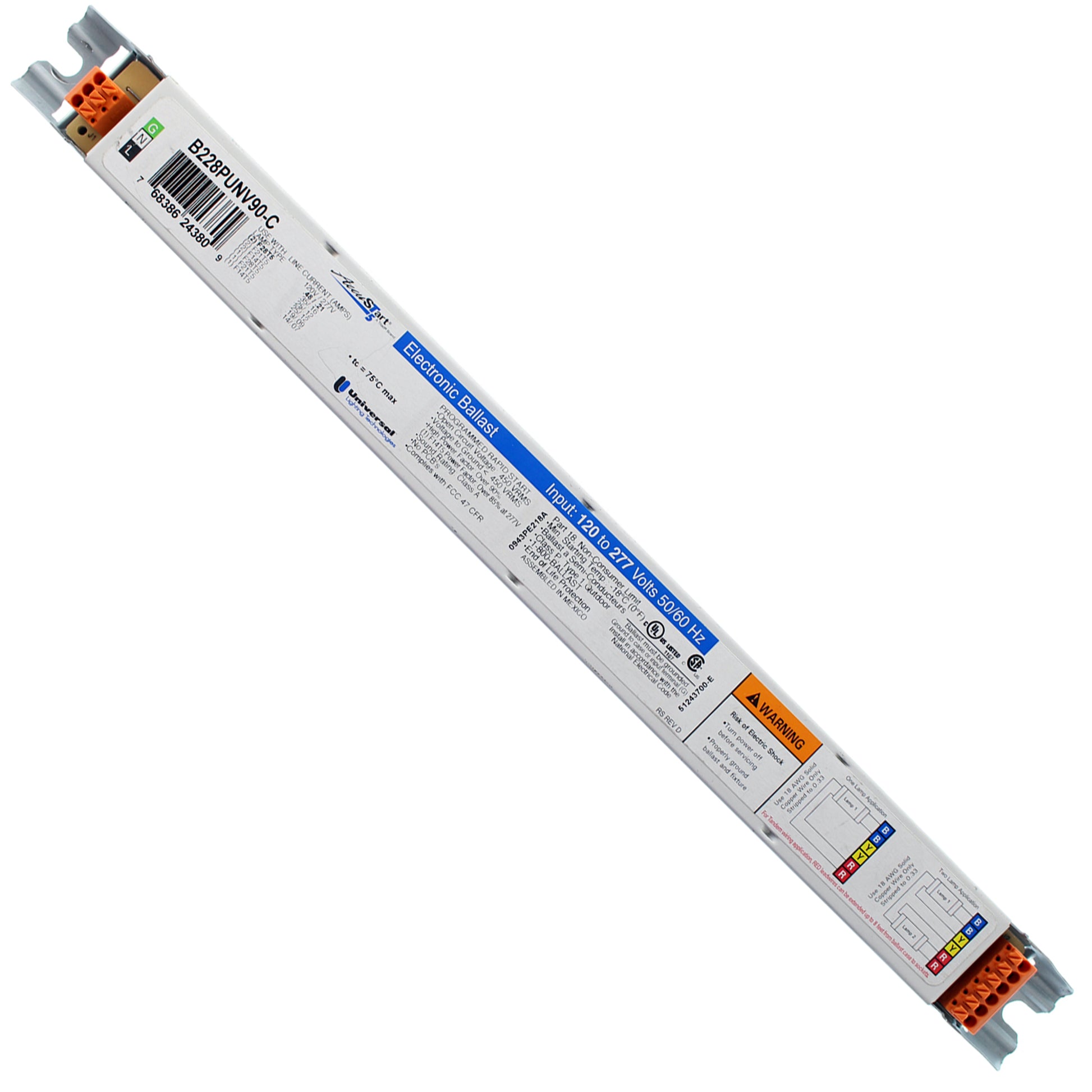 Universal Ballast B228PUNV90-C