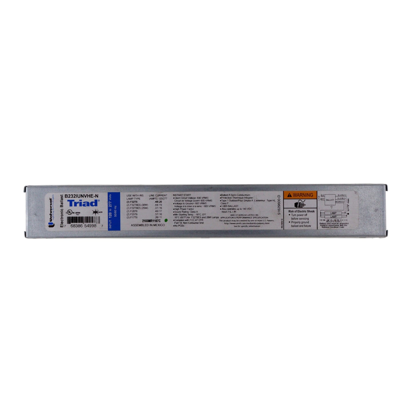Universal Lighting B232IUNVHE-N
