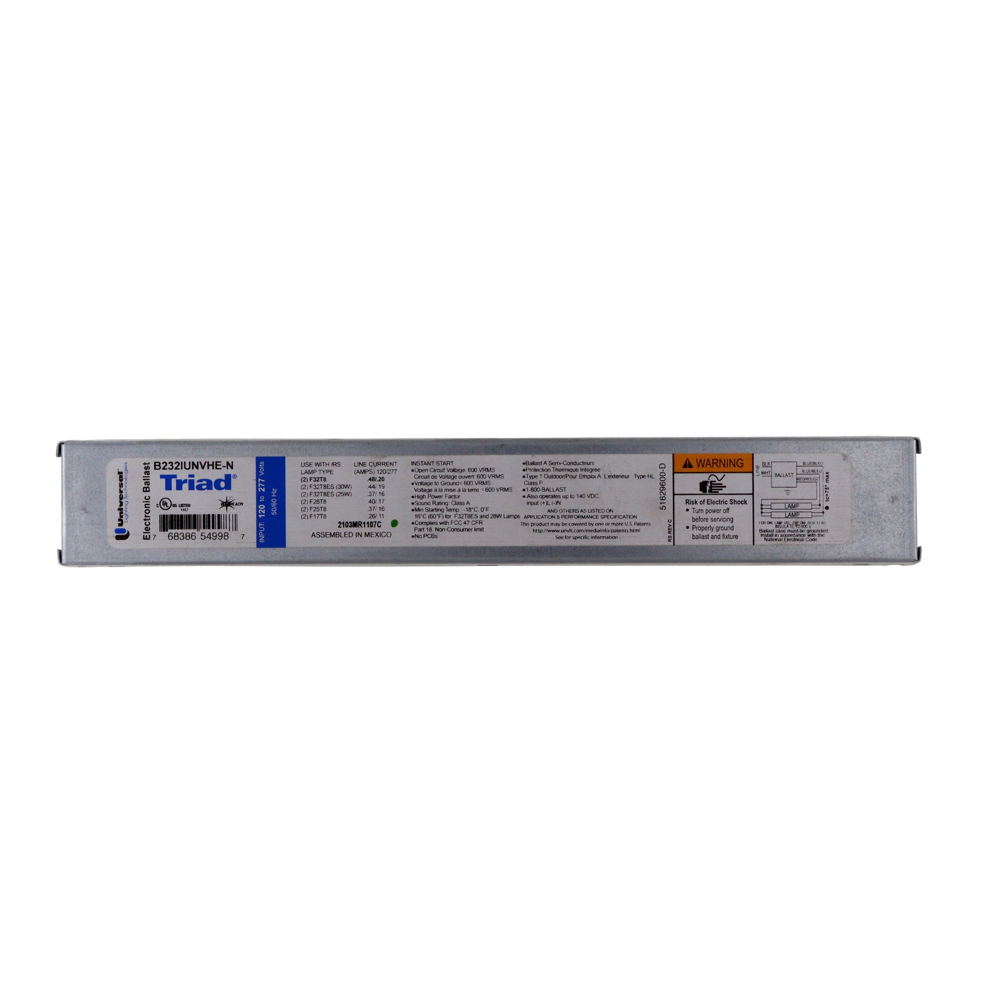 Universal Lighting B232IUNVHE-N