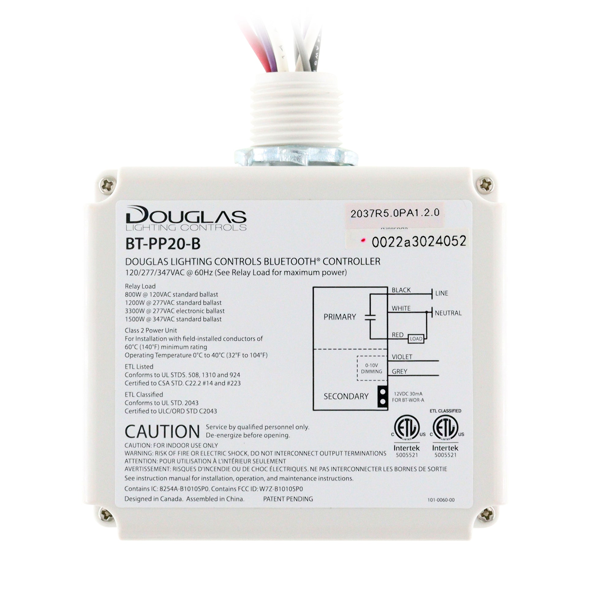 Universal-Douglas BT-PP20-B