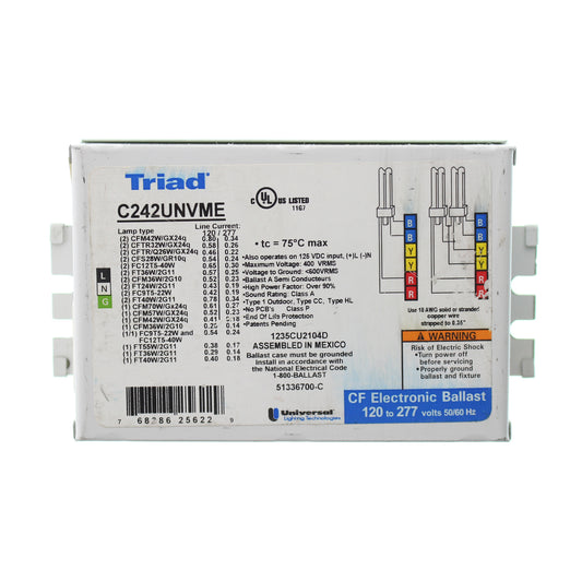 Universal Ballast C242UNVME