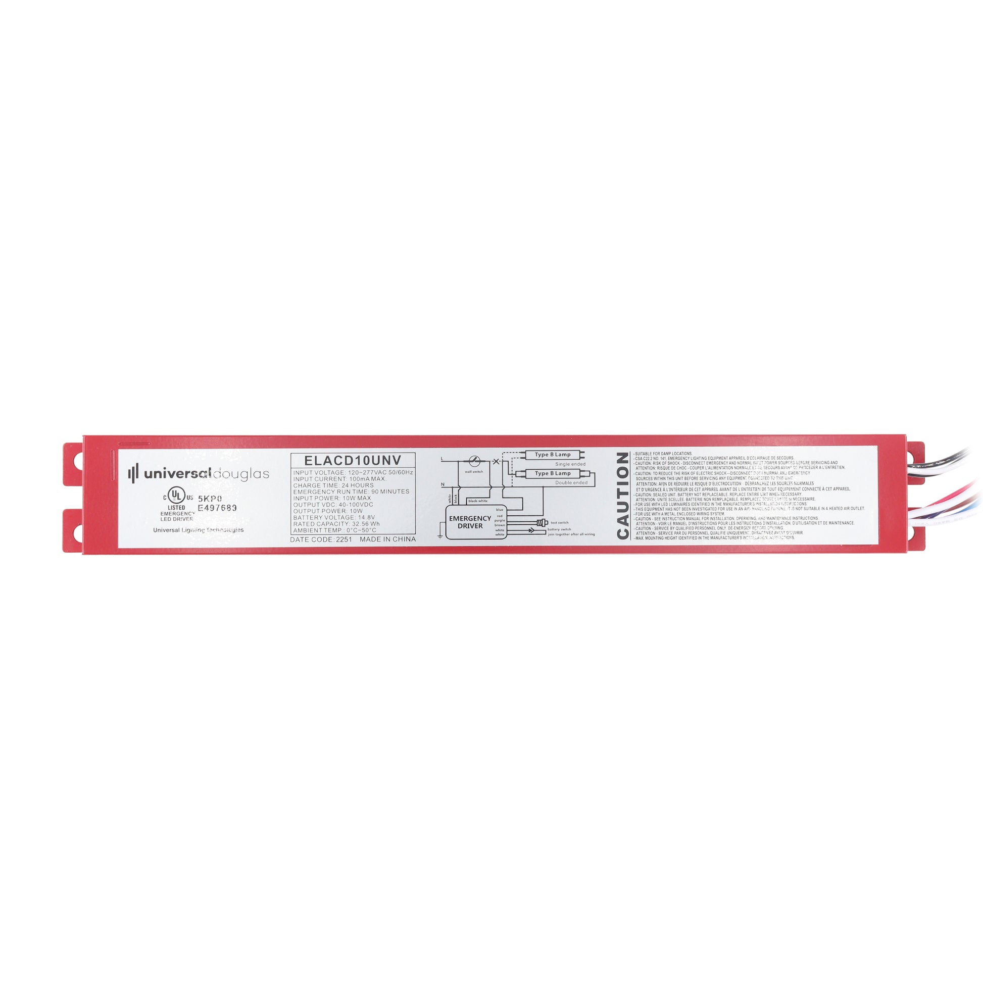 Universal Lighting Technologies ELACD10UNV