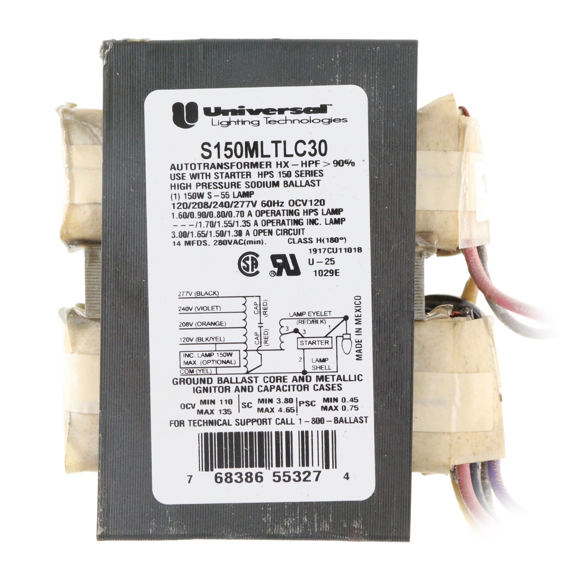 Universal Lighting Technologies S150MLTLC13-500C