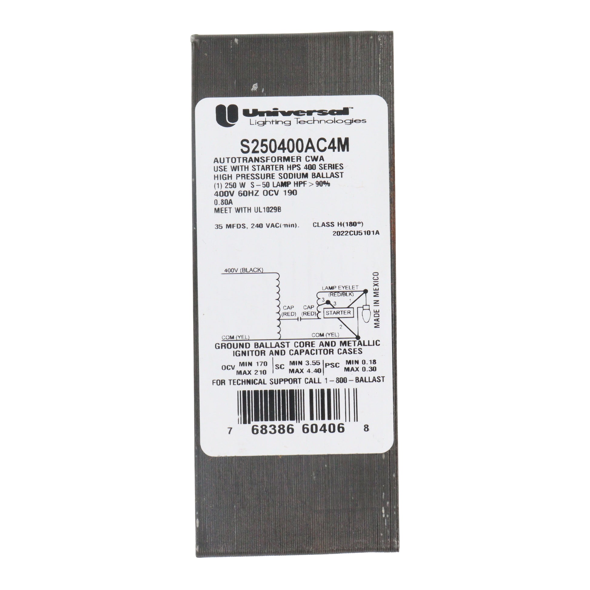 Universal Lighting Technologies S250400AC4M-518C