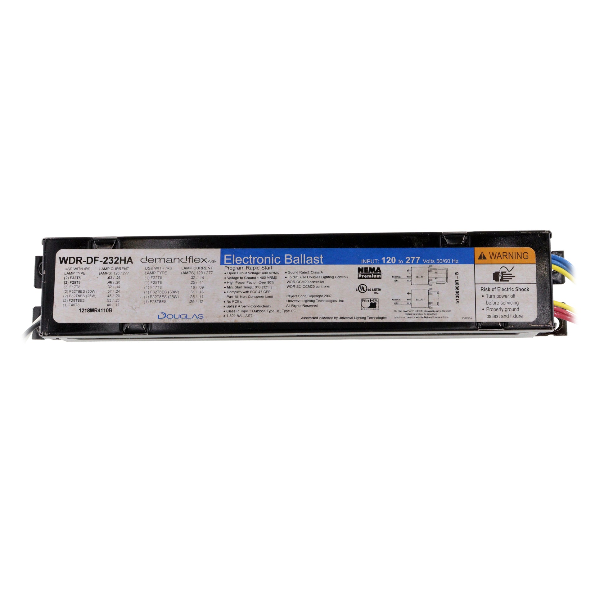 Universal Lighting Technologies WDR-DF-232HA