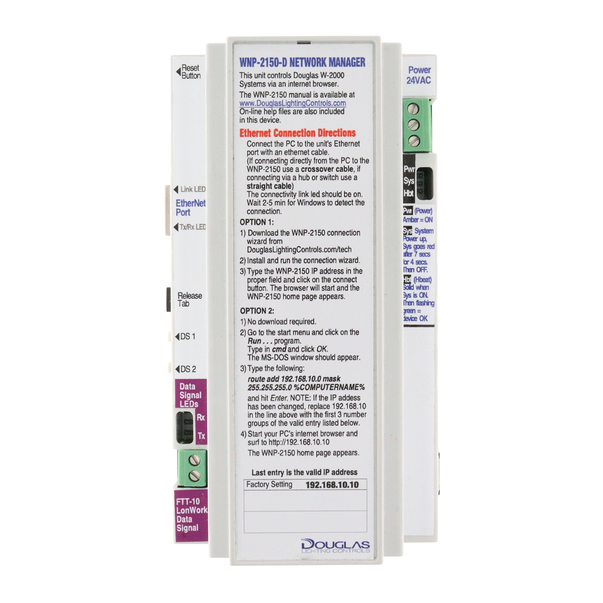 Universal-Douglas WNP-2150-D