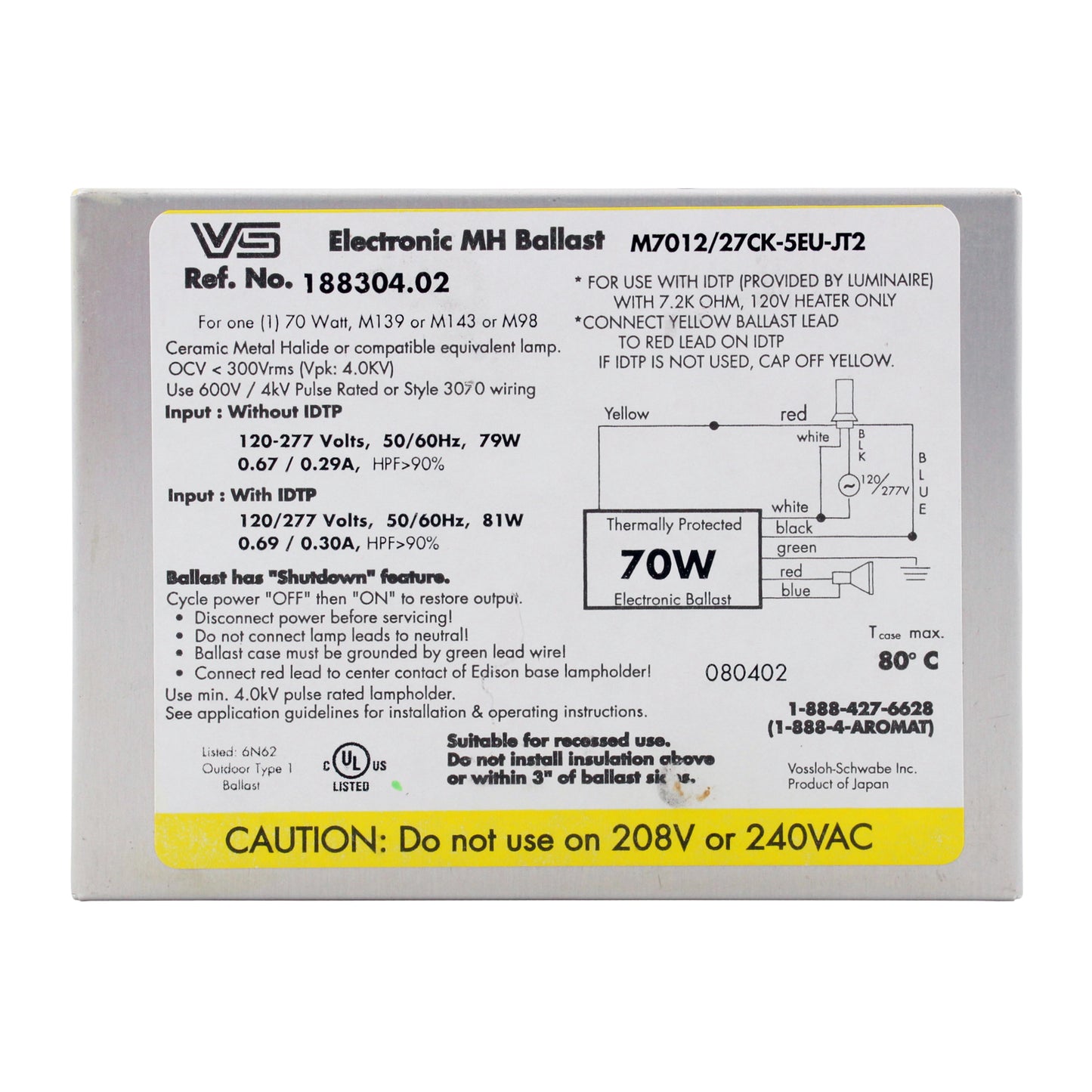 Vassloh Shwabe M7012/27CK-5EU-JT2