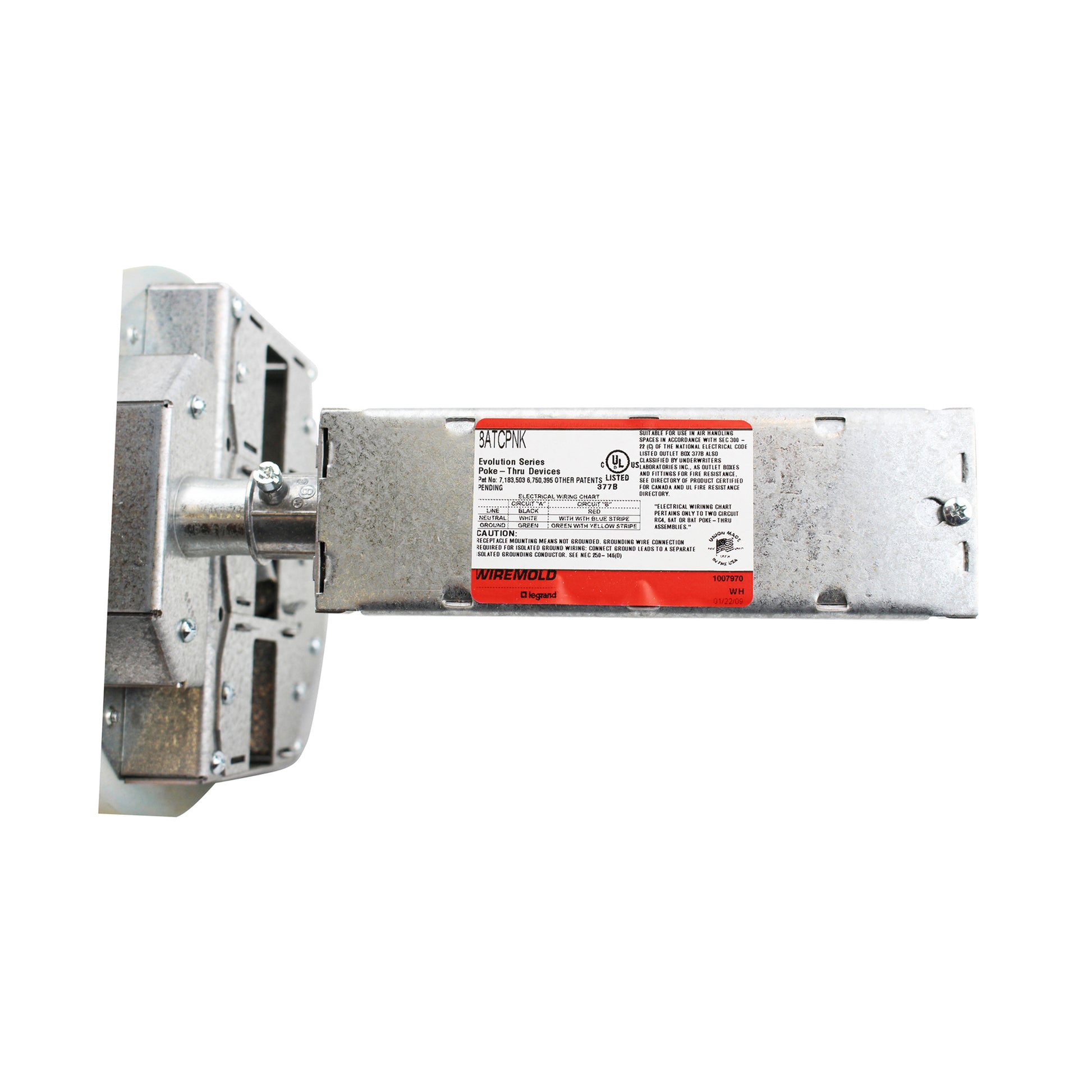 Wiremold 8ATCPNK