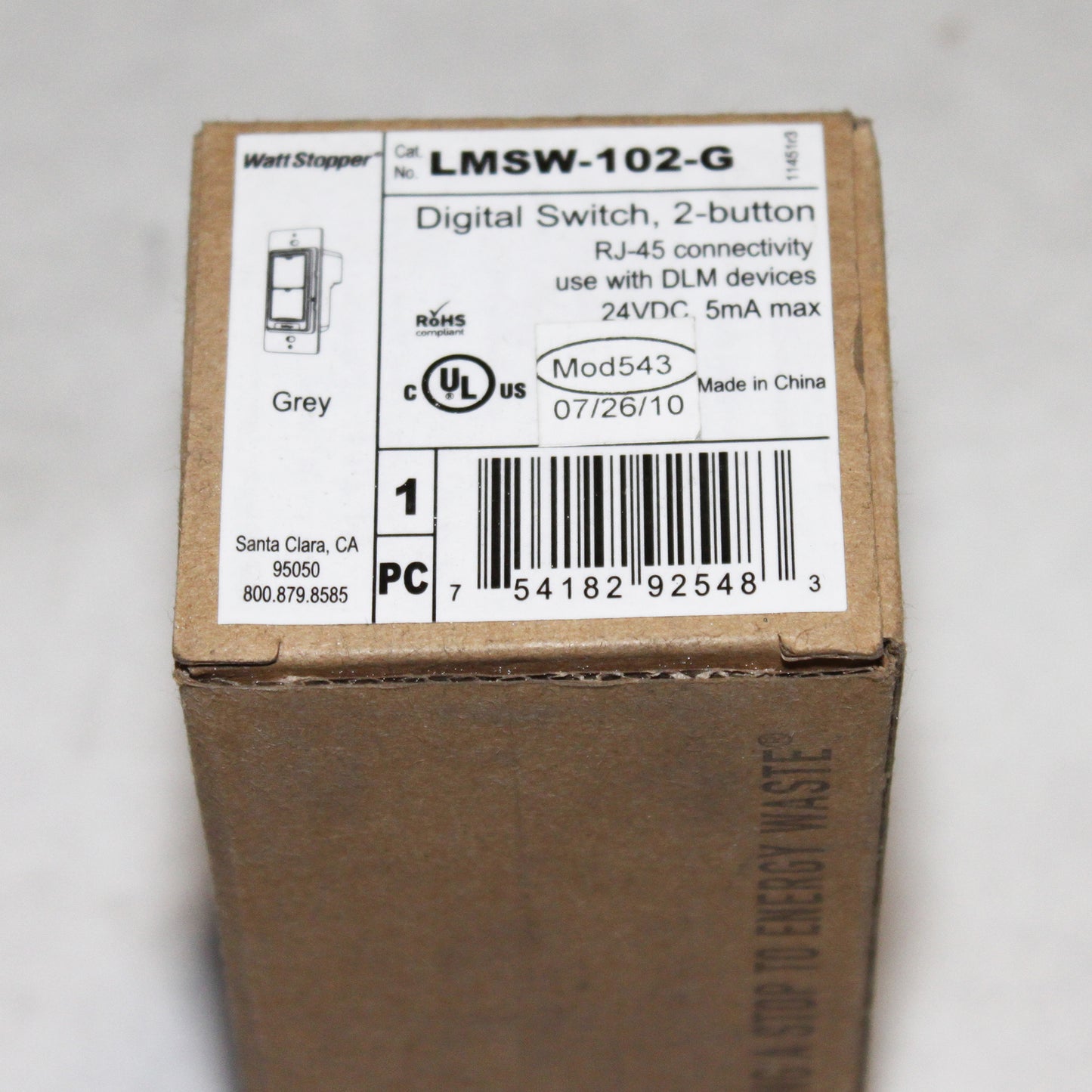 Wattstopper LMSW-102-G