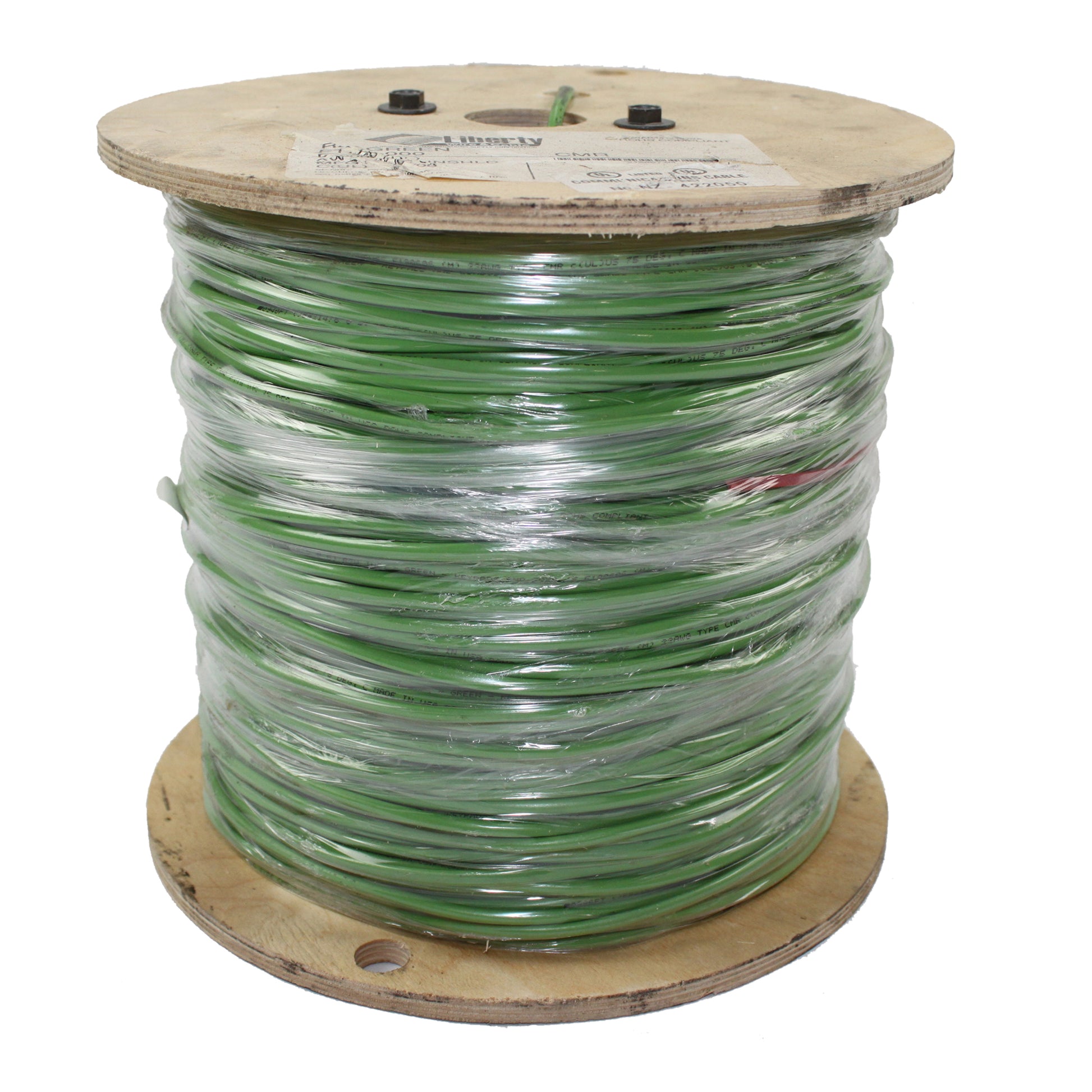 Liberty Wire & Cable 22/4-GRN
