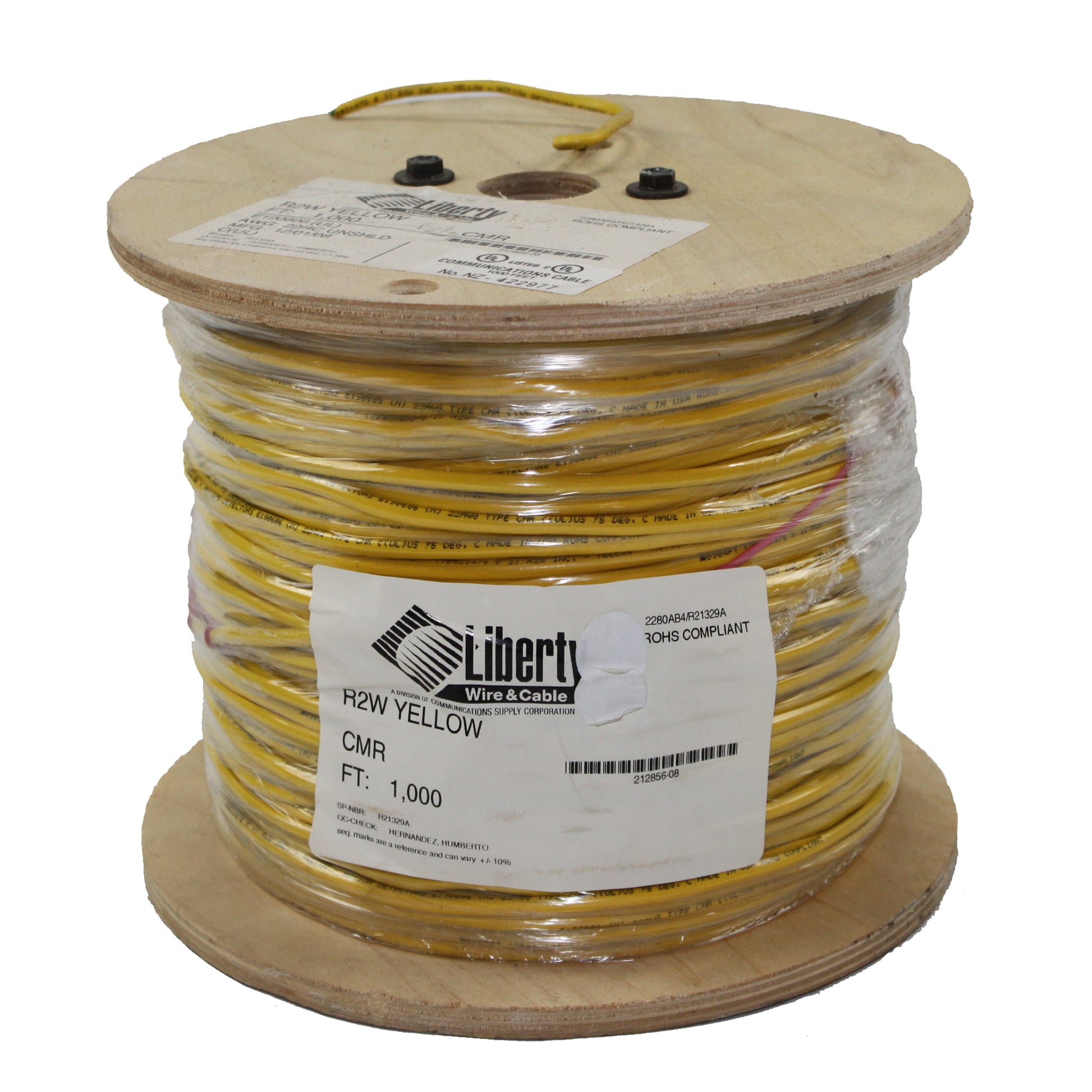 Liberty Wire & Cable 22/4-YEL